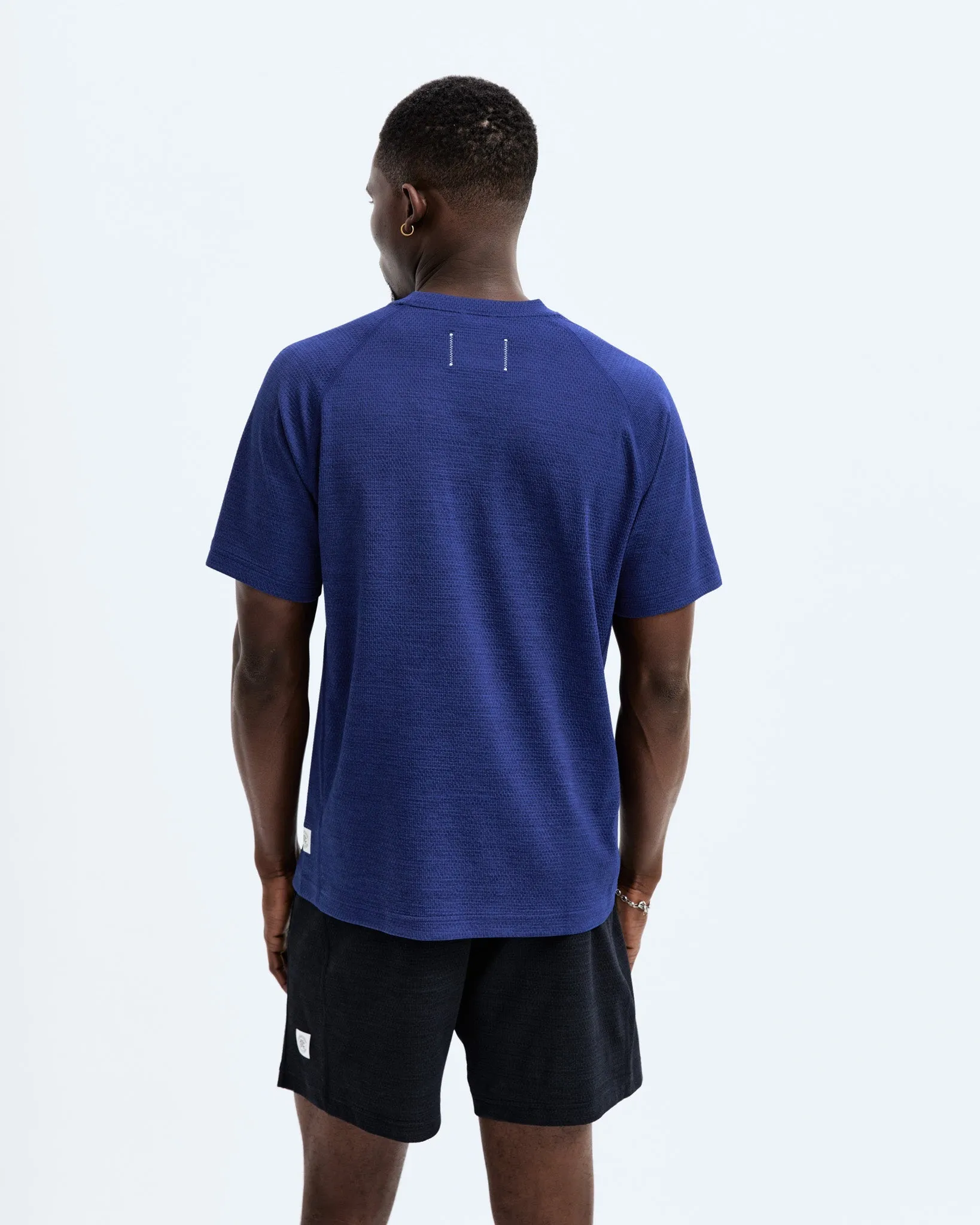 Solotex Mesh Tiebreak Standard T-Shirt sold by Reigning Champ product image thumbnail 4