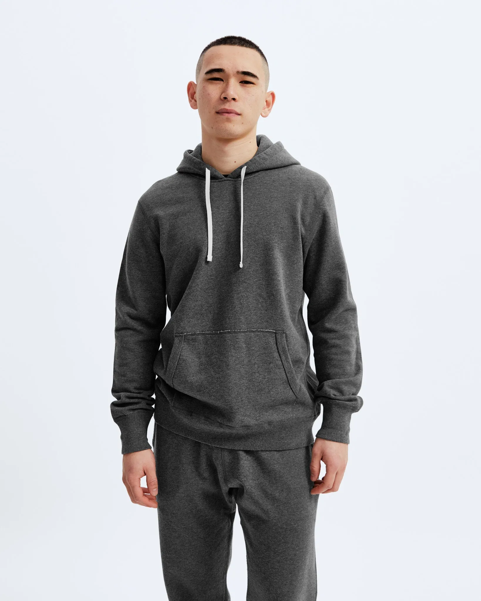 Midweight Terry Slim Pullover Hoodie sold by Reigning Champ product image thumbnail 2