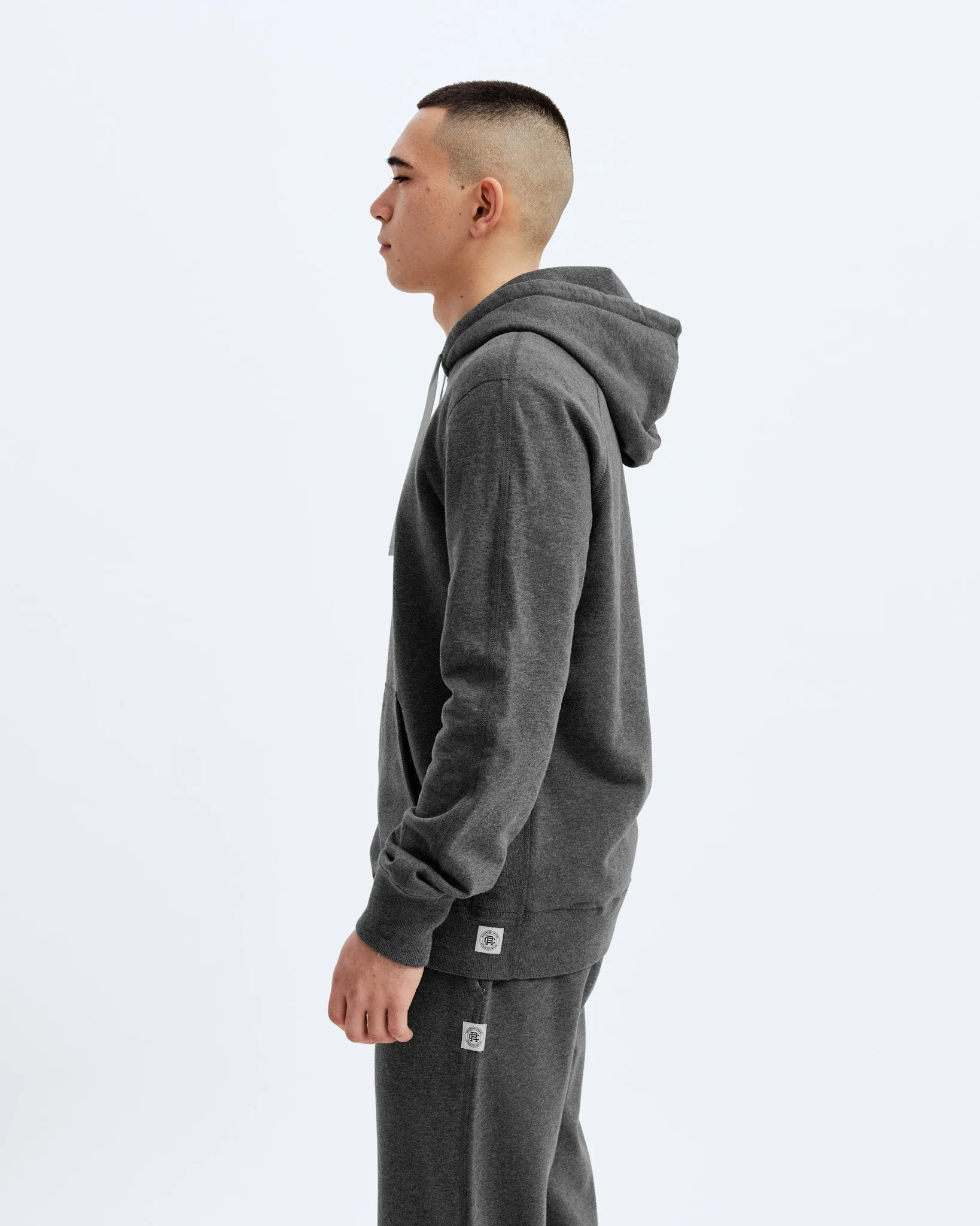 Midweight Terry Slim Pullover Hoodie sold by Reigning Champ product image thumbnail 3