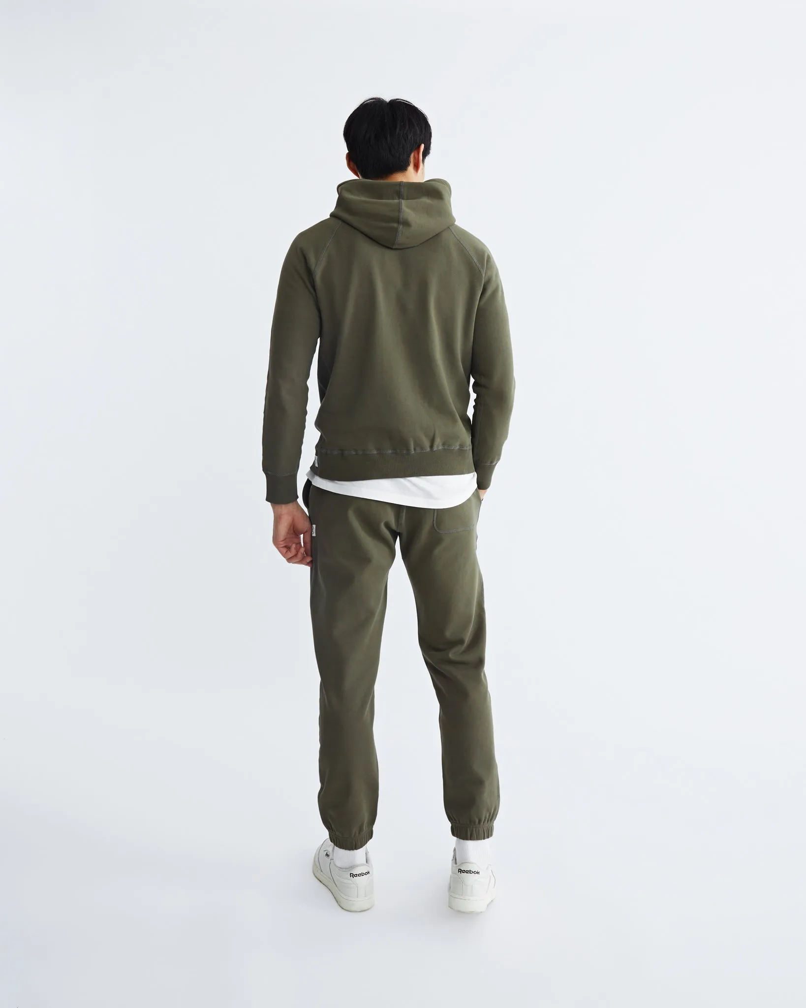 Midweight Terry Slim Pullover Hoodie sold by Reigning Champ product image thumbnail 4