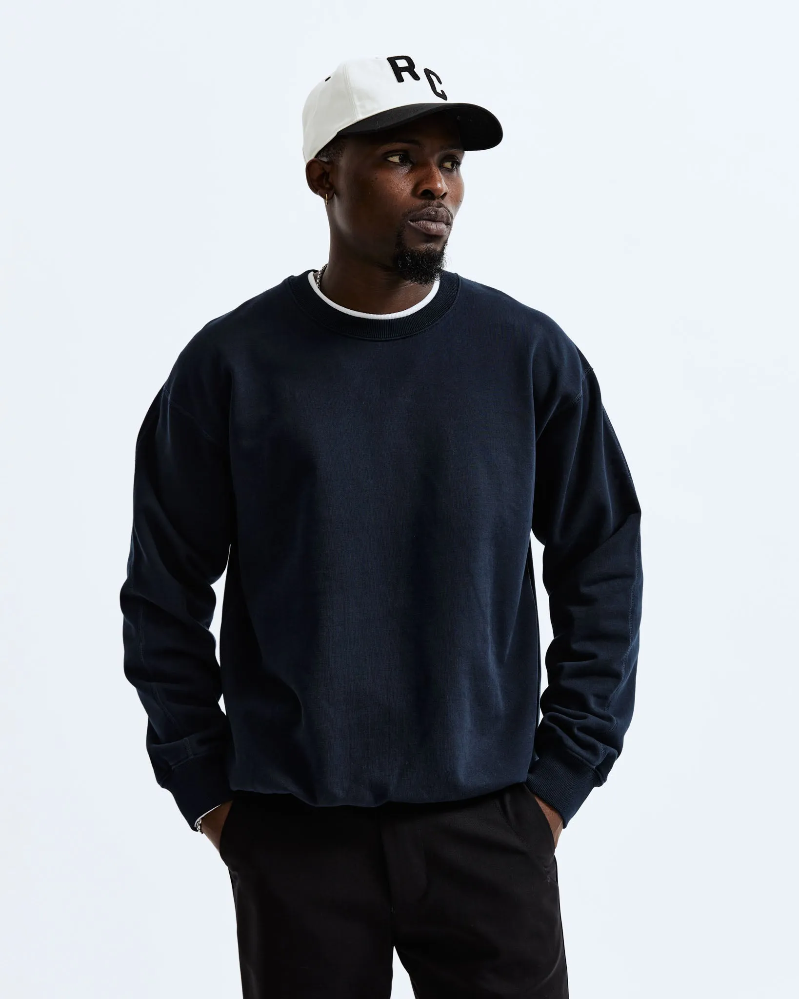 Midweight Terry Relaxed Crewneck - Vault sold by Reigning Champ product image thumbnail 2