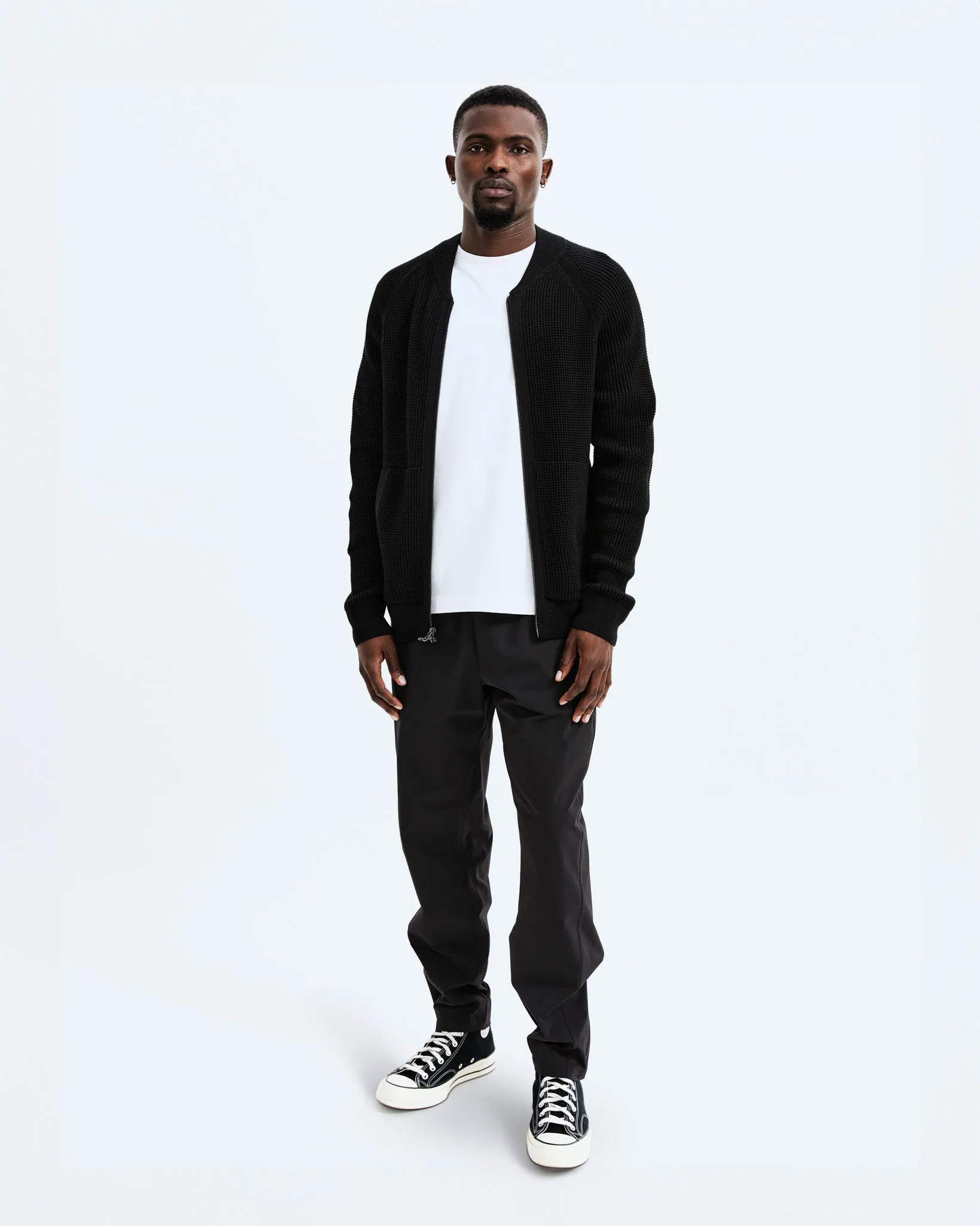 Supima Knit Anthem Bomber sold by Reigning Champ product image thumbnail 5