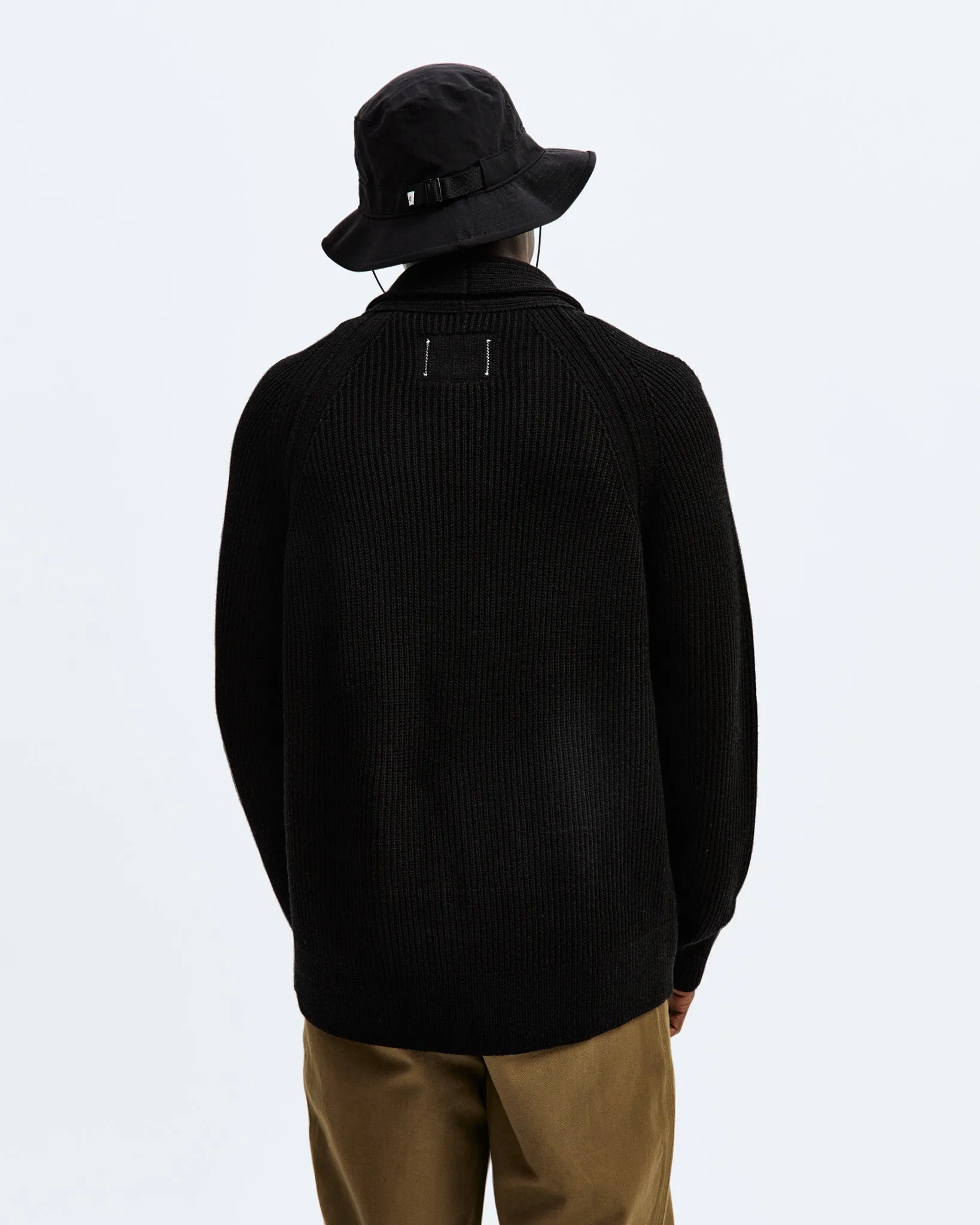 Heavyweight Merino Vinnie Cardigan sold by Reigning Champ product image thumbnail 4