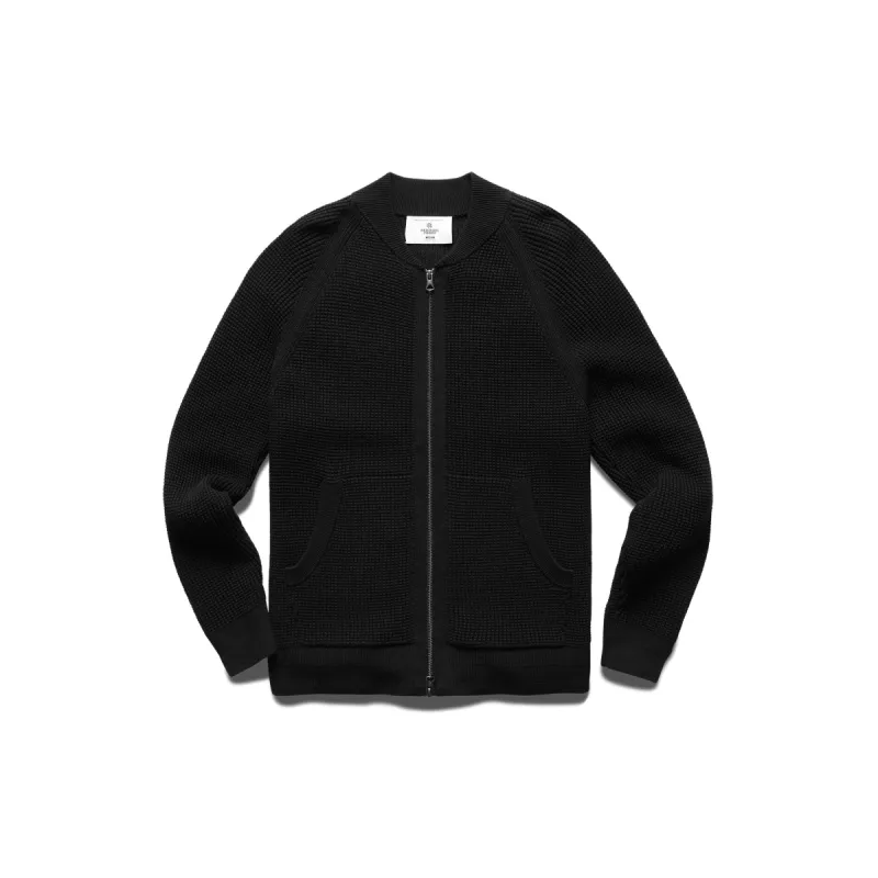 Midweight Terry Full Zip Bomber | Parallel