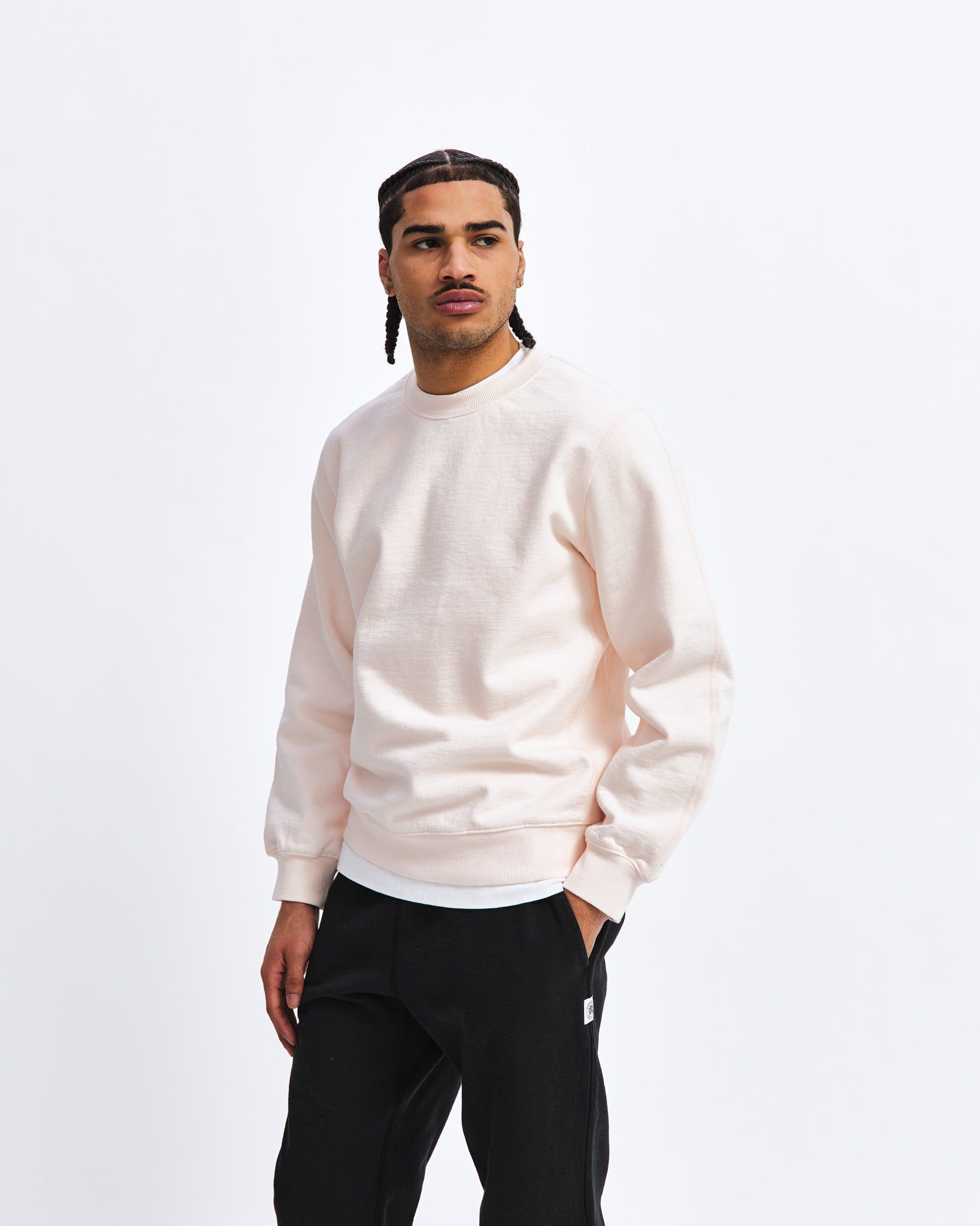 Heavyweight Fleece Classic Crewneck sold by Reigning Champ product image thumbnail 2