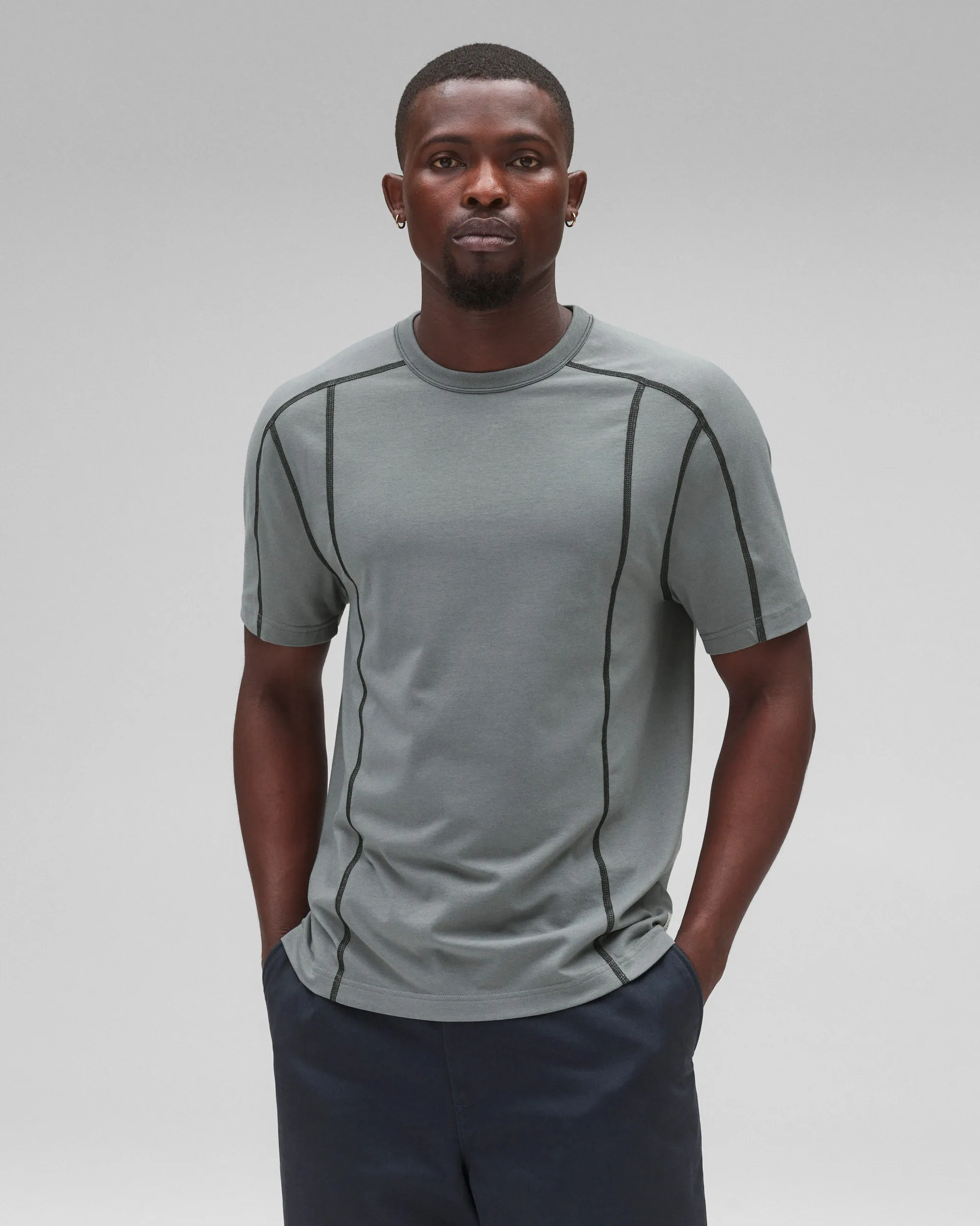Copper Jersey X-Ray Standard T-Shirt sold by Reigning Champ product image thumbnail 2