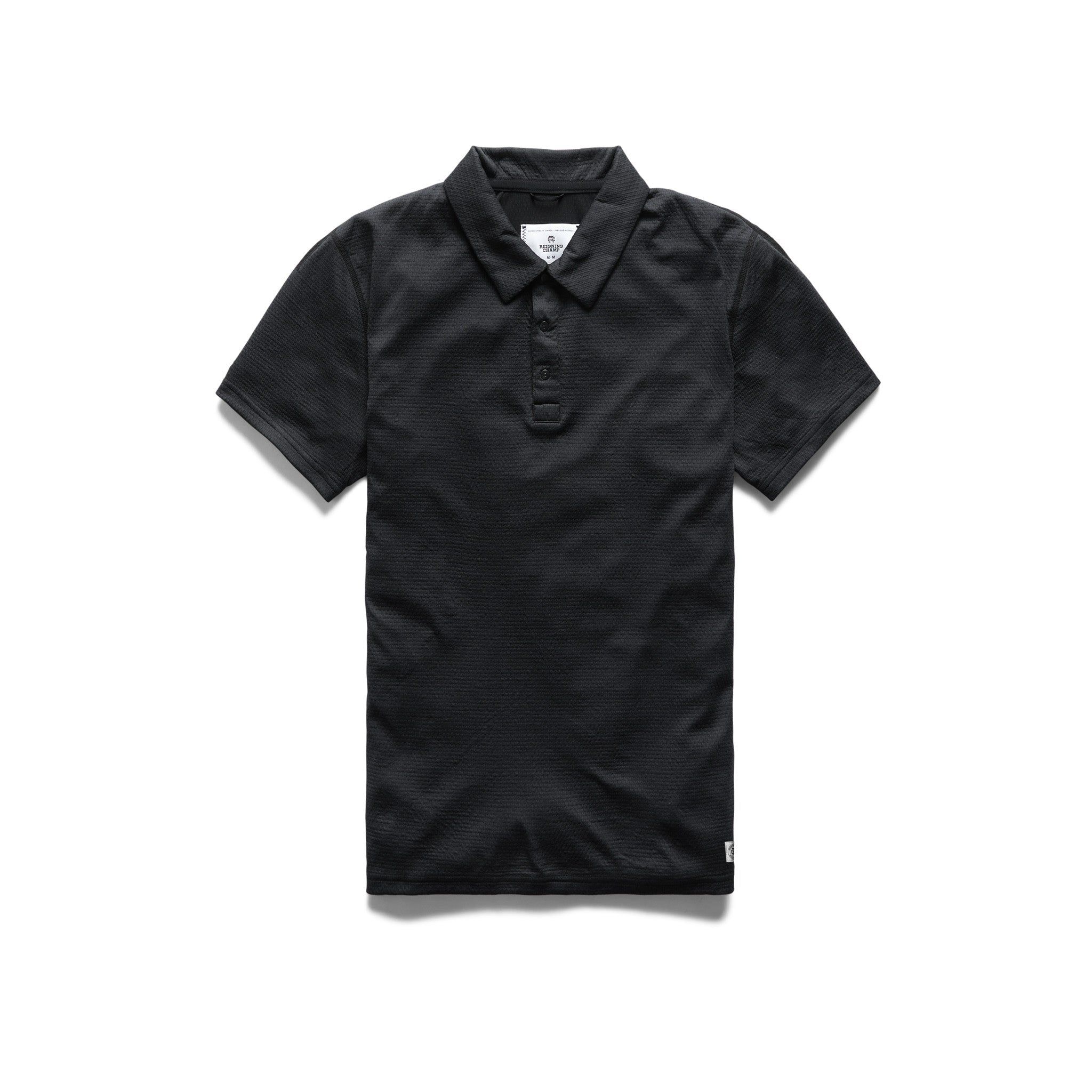 Solotex Mesh Polo - Vault sold by Reigning Champ