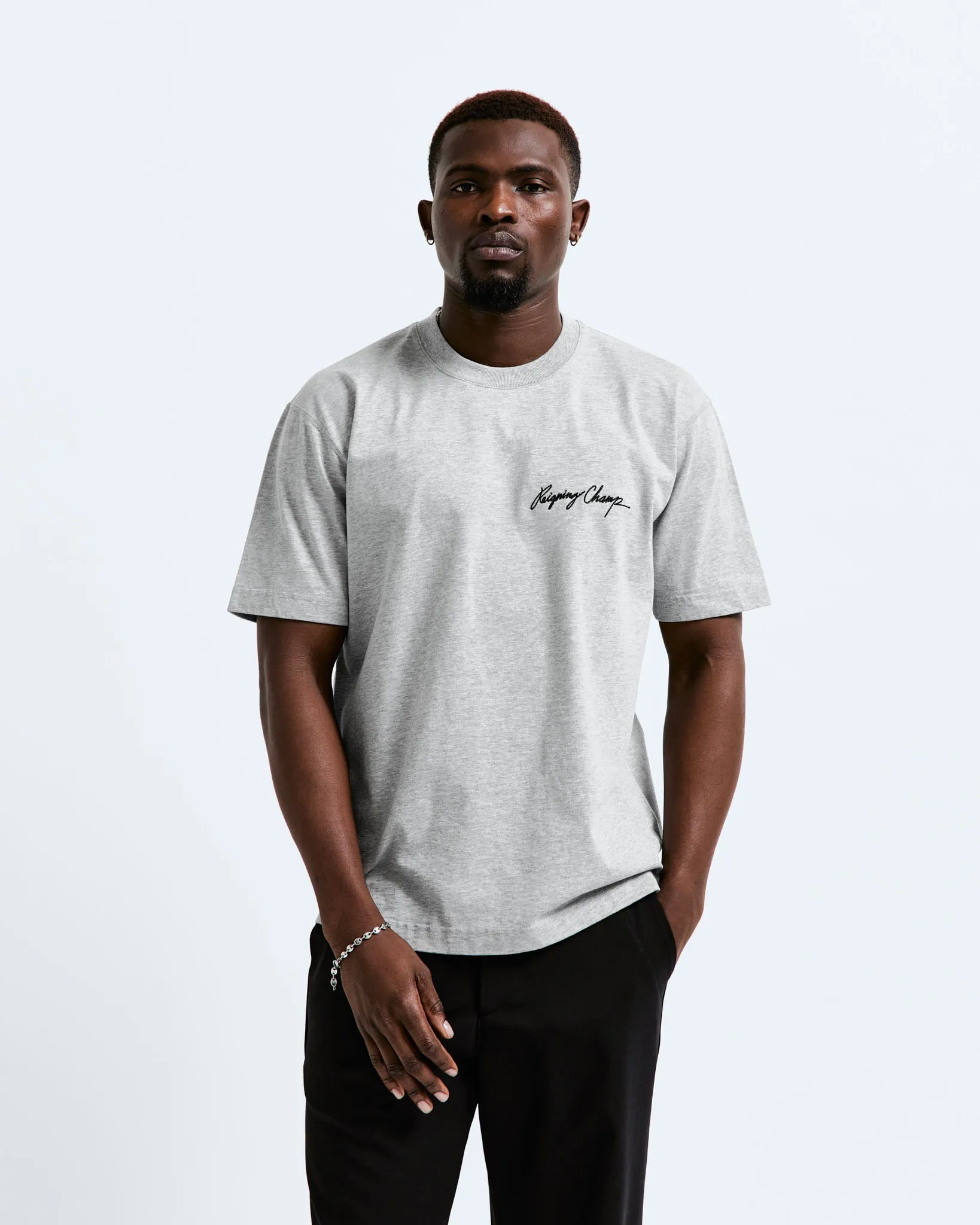 Midweight Jersey Autograph T-Shirt sold by Reigning Champ product image thumbnail 2