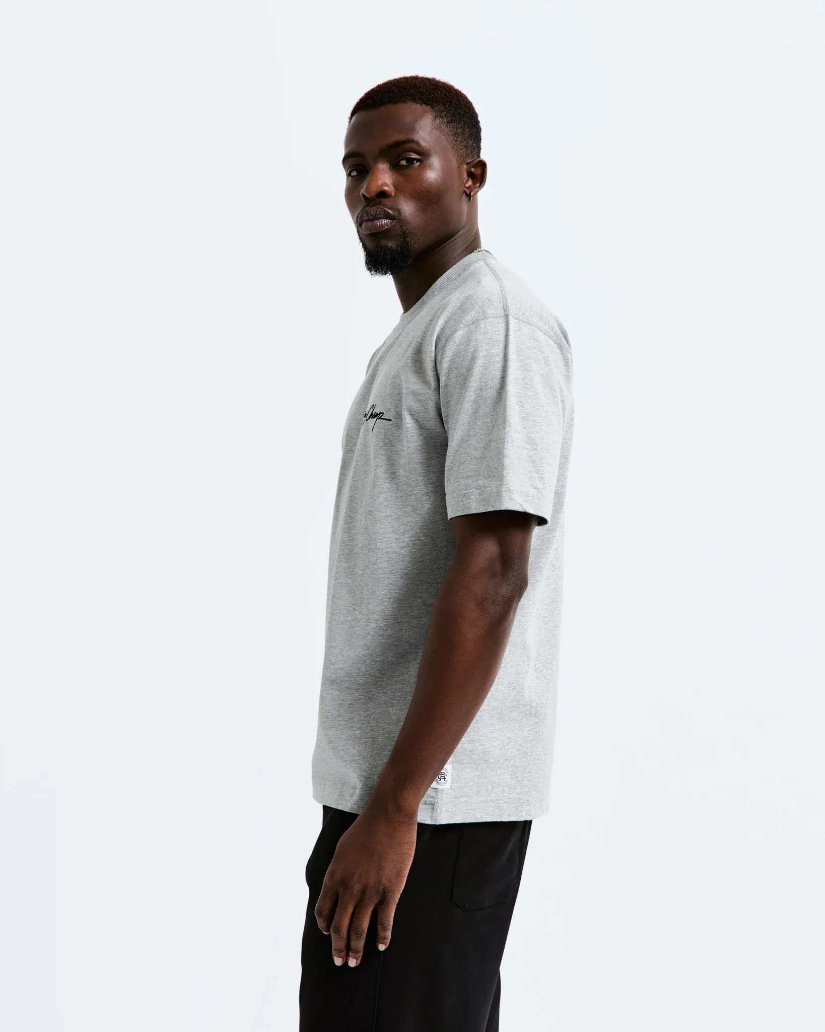 Midweight Jersey Autograph T-Shirt sold by Reigning Champ product image thumbnail 3