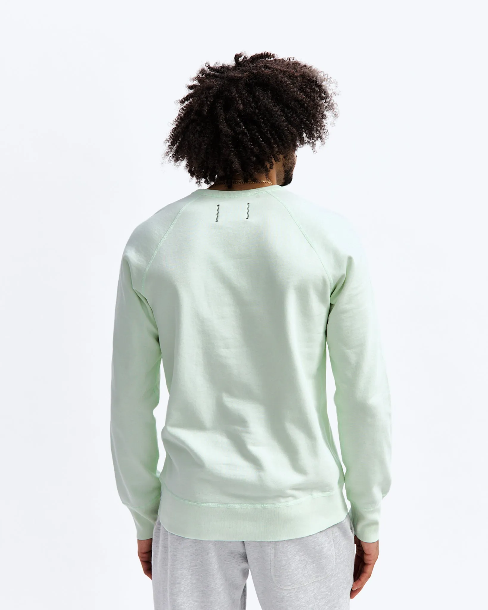 Lightweight Terry Slim Crewneck sold by Reigning Champ product image thumbnail 3