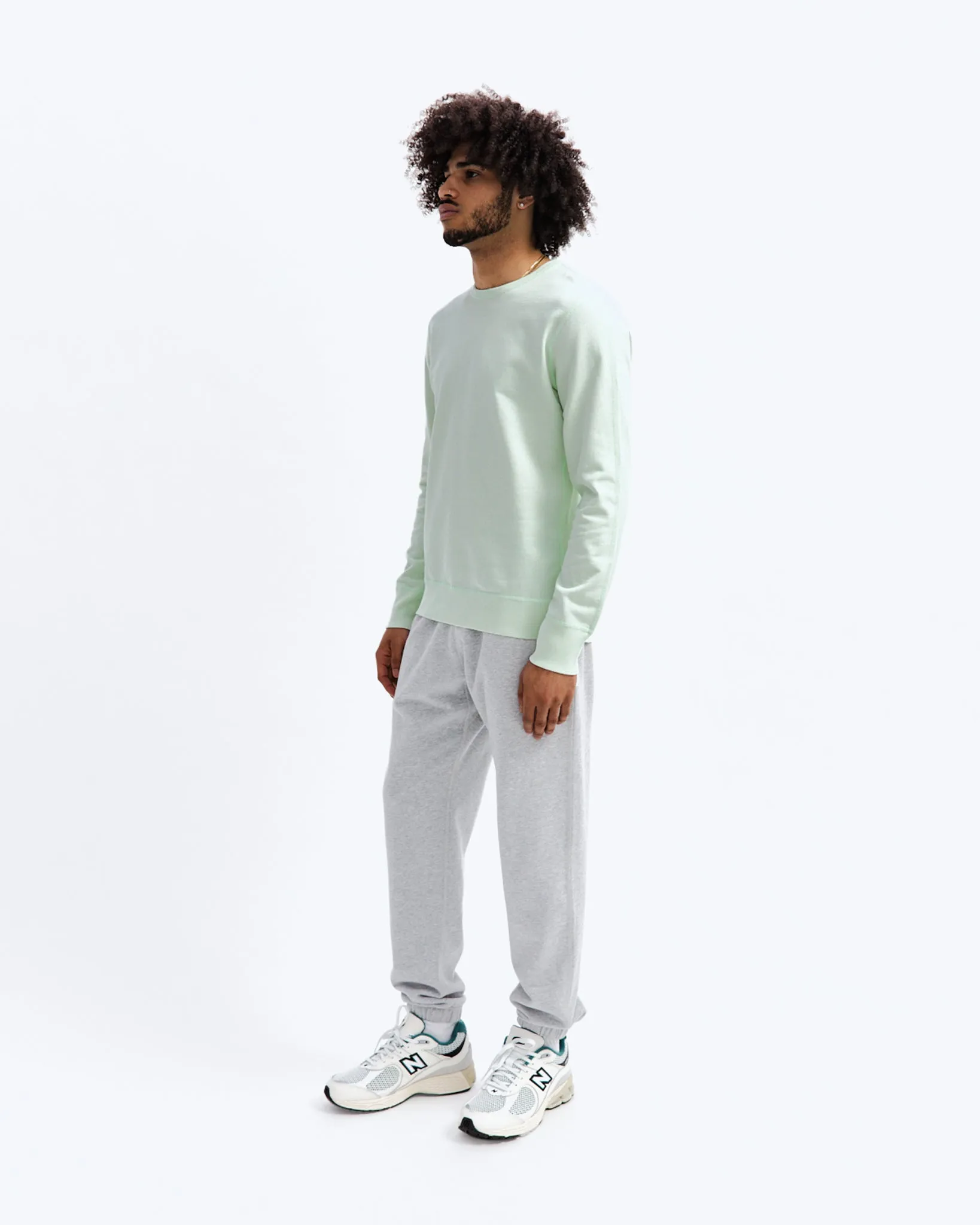 Lightweight Terry Slim Crewneck sold by Reigning Champ product image thumbnail 4