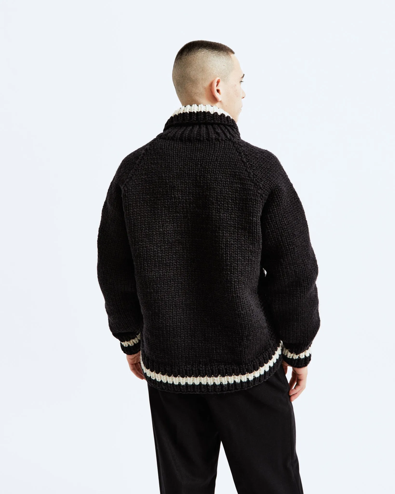 Handknit Varsity Sweater sold by Reigning Champ product image thumbnail 4