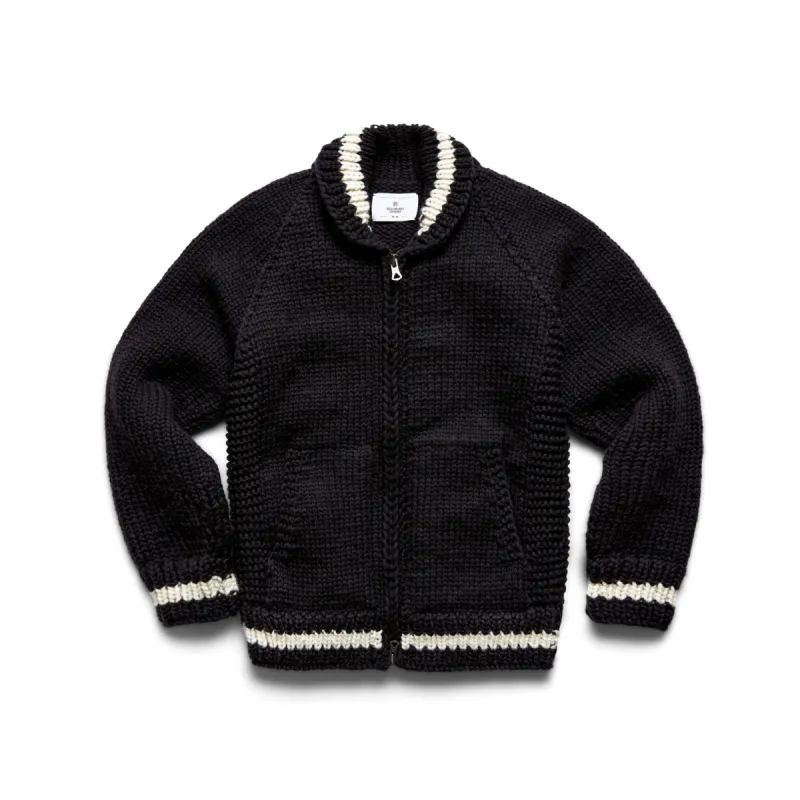Handknit Varsity Sweater sold by Reigning Champ