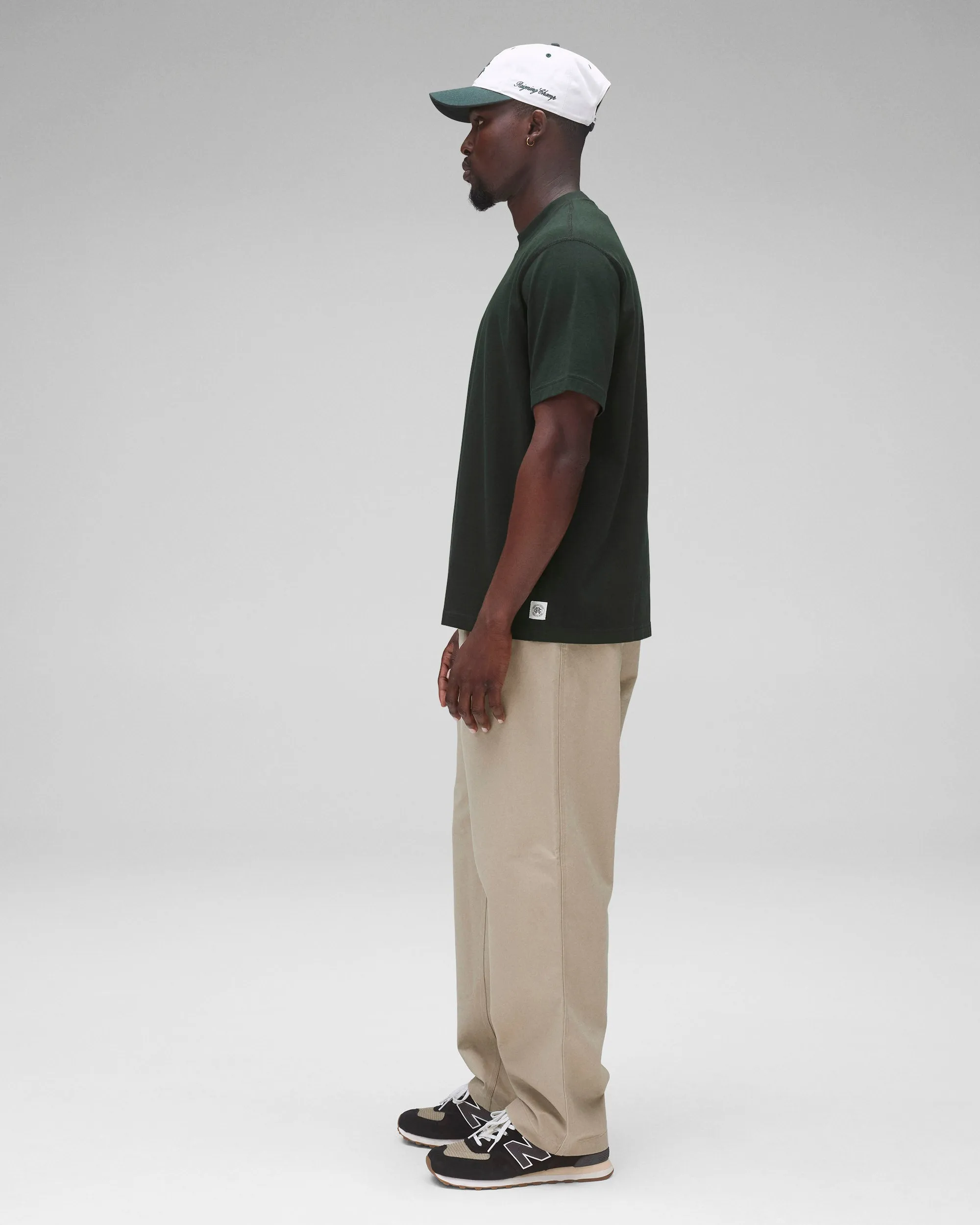 Midweight Jersey Standard T-Shirt sold by Reigning Champ product image thumbnail 4