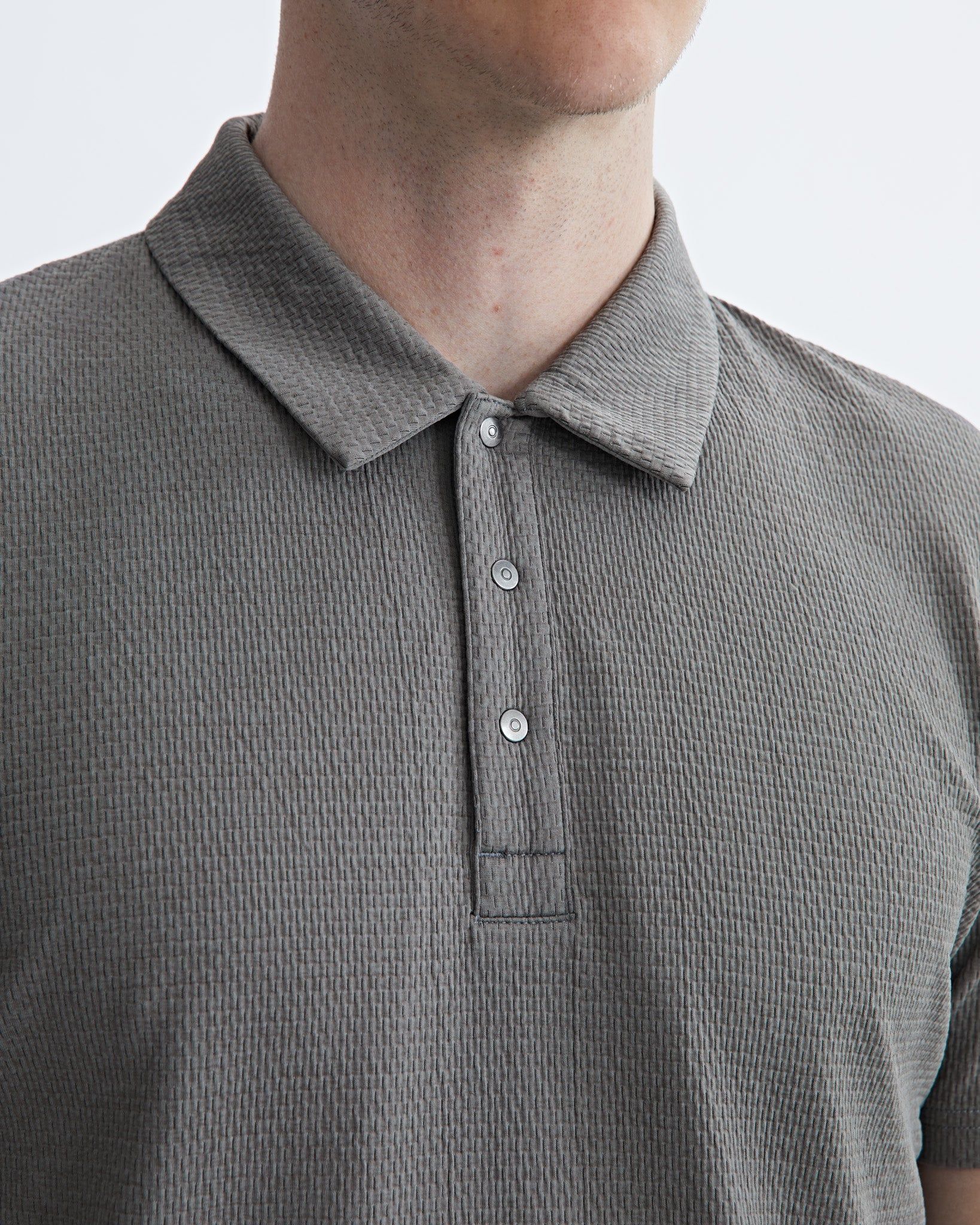 Solotex Mesh Polo sold by Reigning Champ product image thumbnail 3