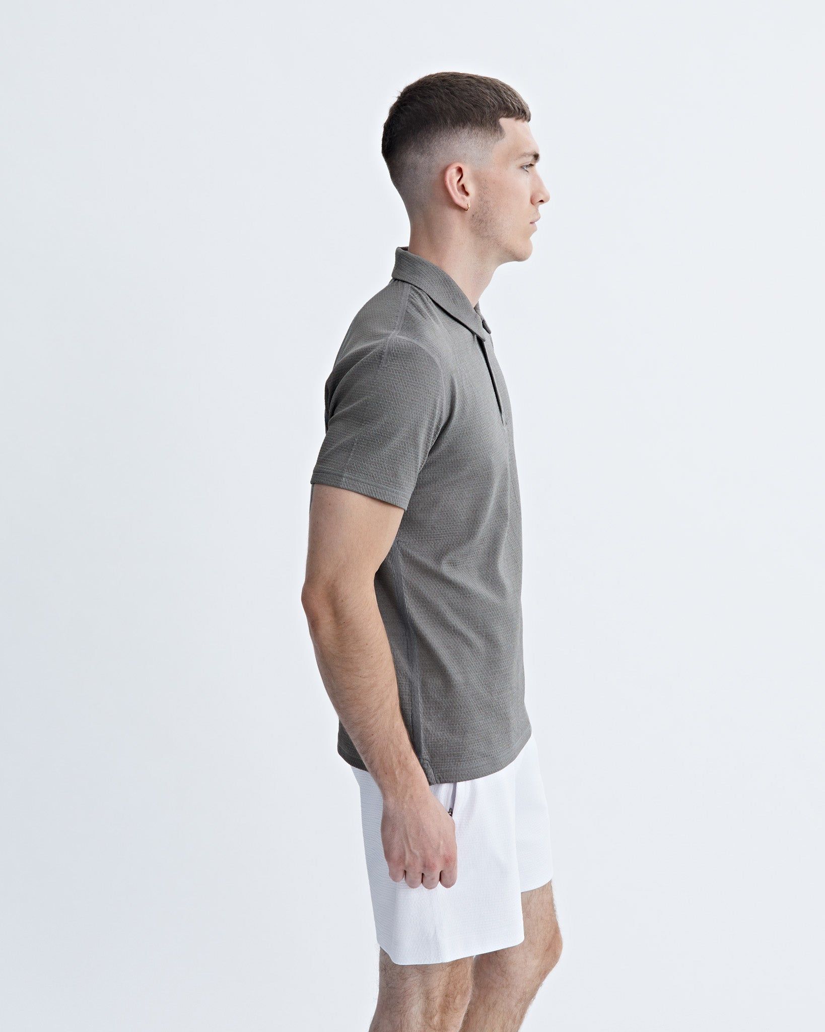 Solotex Mesh Polo sold by Reigning Champ product image thumbnail 4