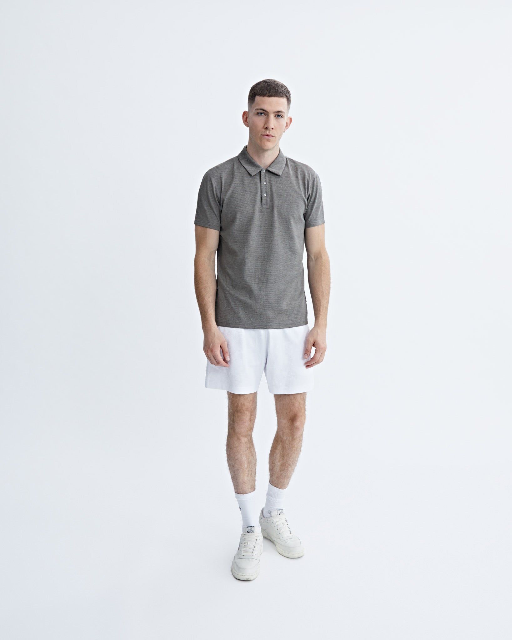 Solotex Mesh Polo sold by Reigning Champ product image thumbnail 2
