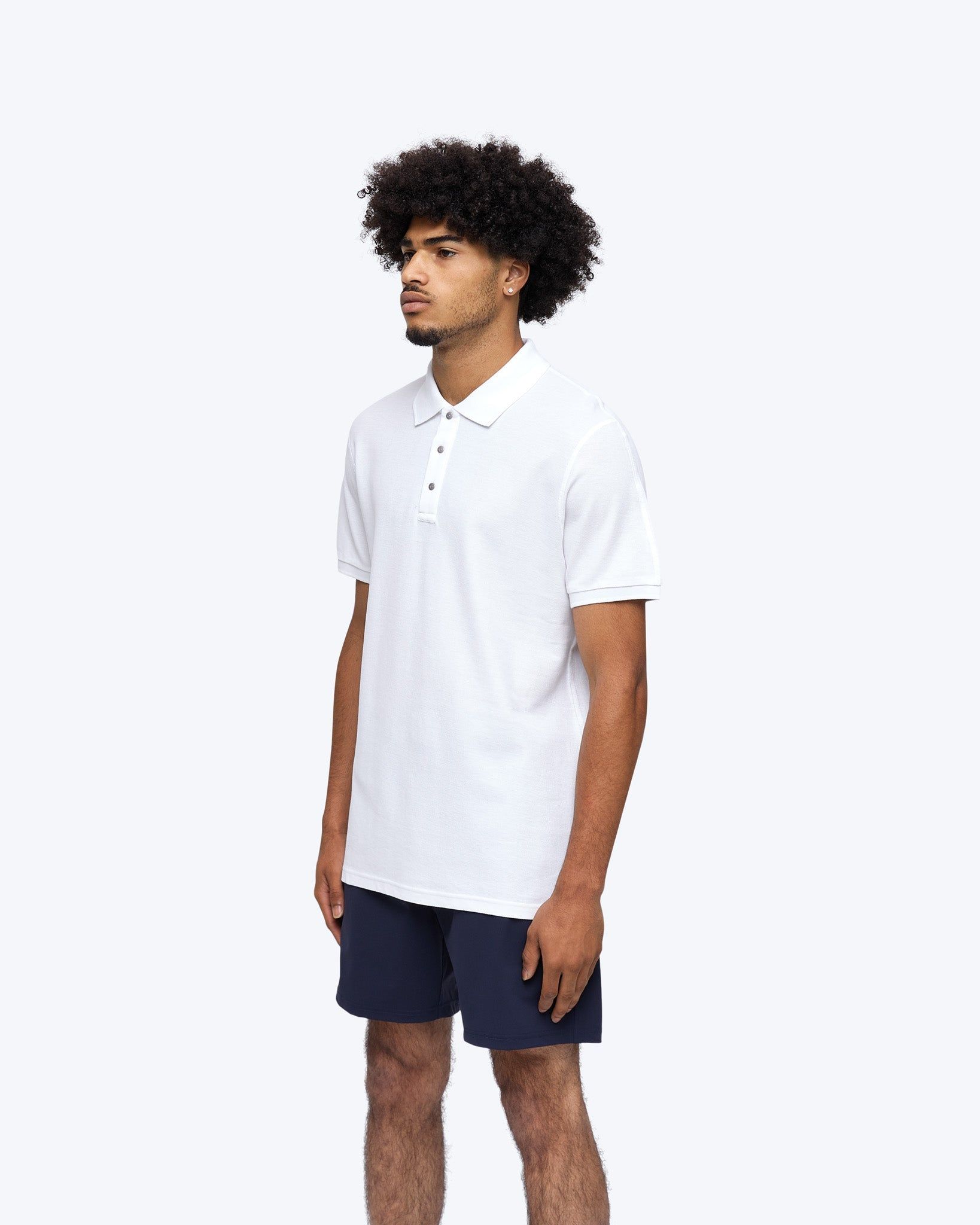 Slim Pique Polo sold by Reigning Champ product image thumbnail 3