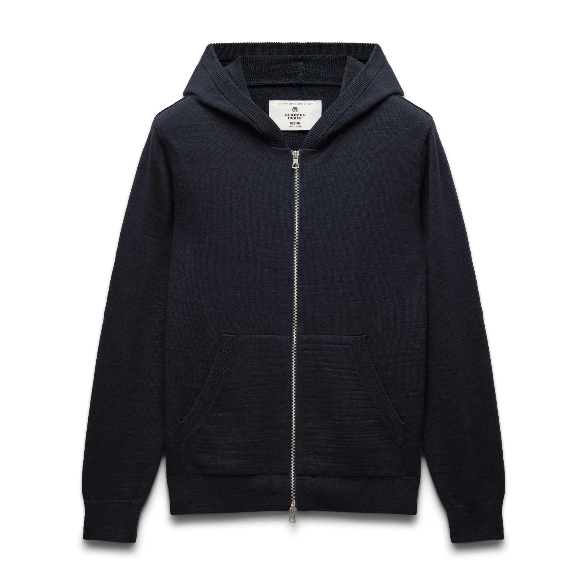 Cotton Slub Laurel Full Zip Hoodie sold by Reigning Champ