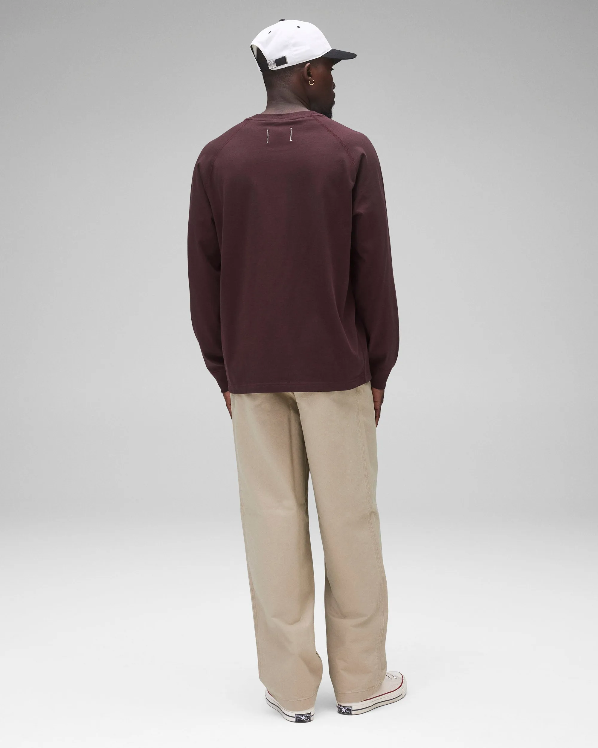 Midweight Jersey Standard Long Sleeve sold by Reigning Champ product image thumbnail 5