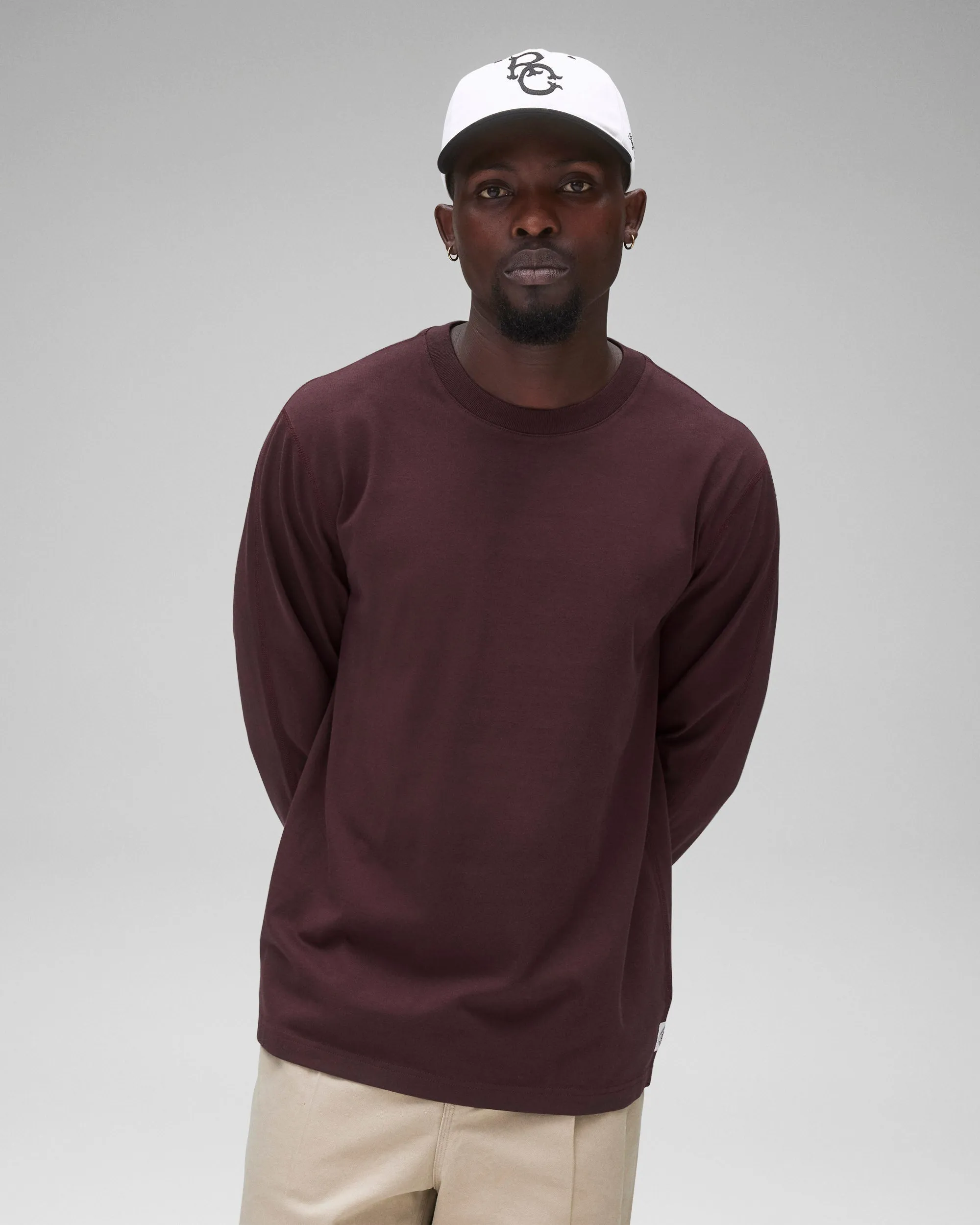 Midweight Jersey Standard Long Sleeve sold by Reigning Champ product image thumbnail 2