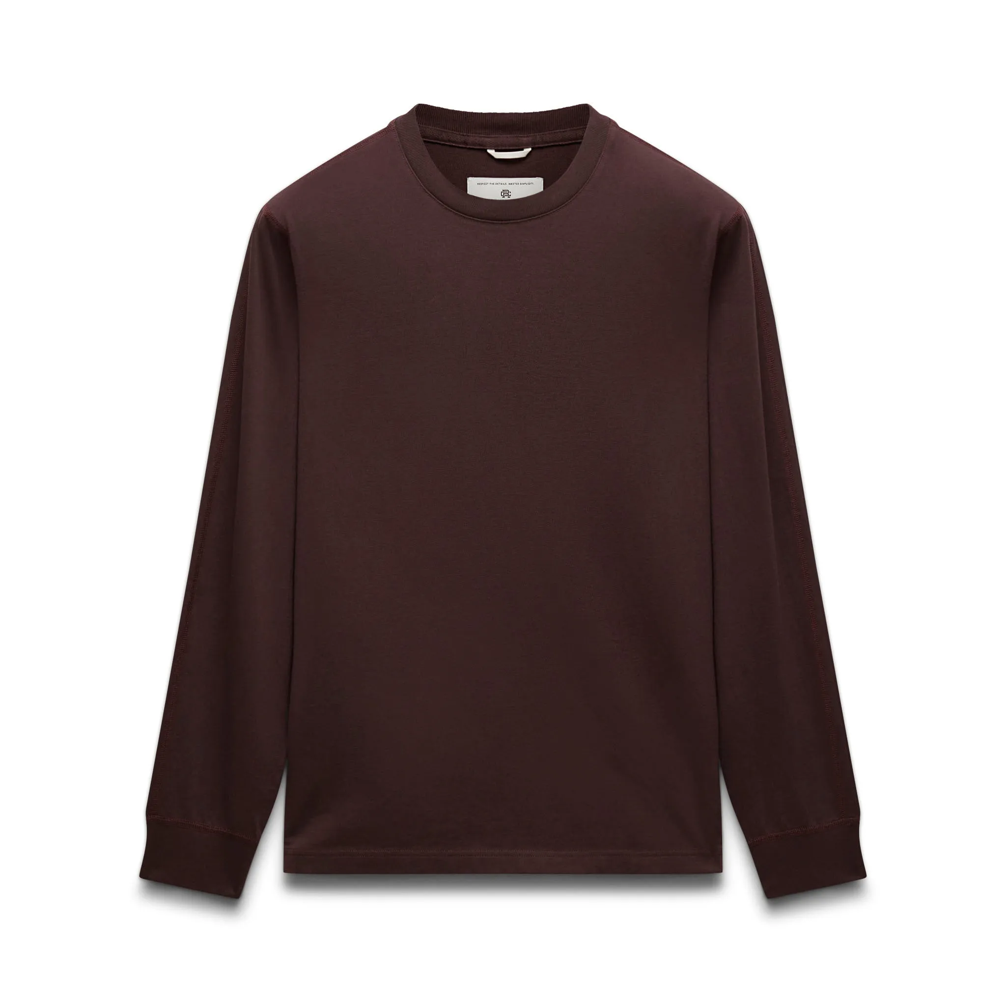 Midweight Jersey Standard Long Sleeve sold by Reigning Champ