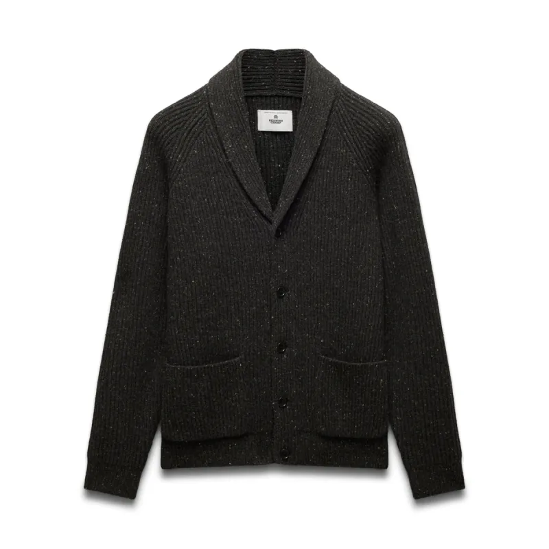 Nep Merino Kenny Shawl Cardigan sold by Reigning Champ