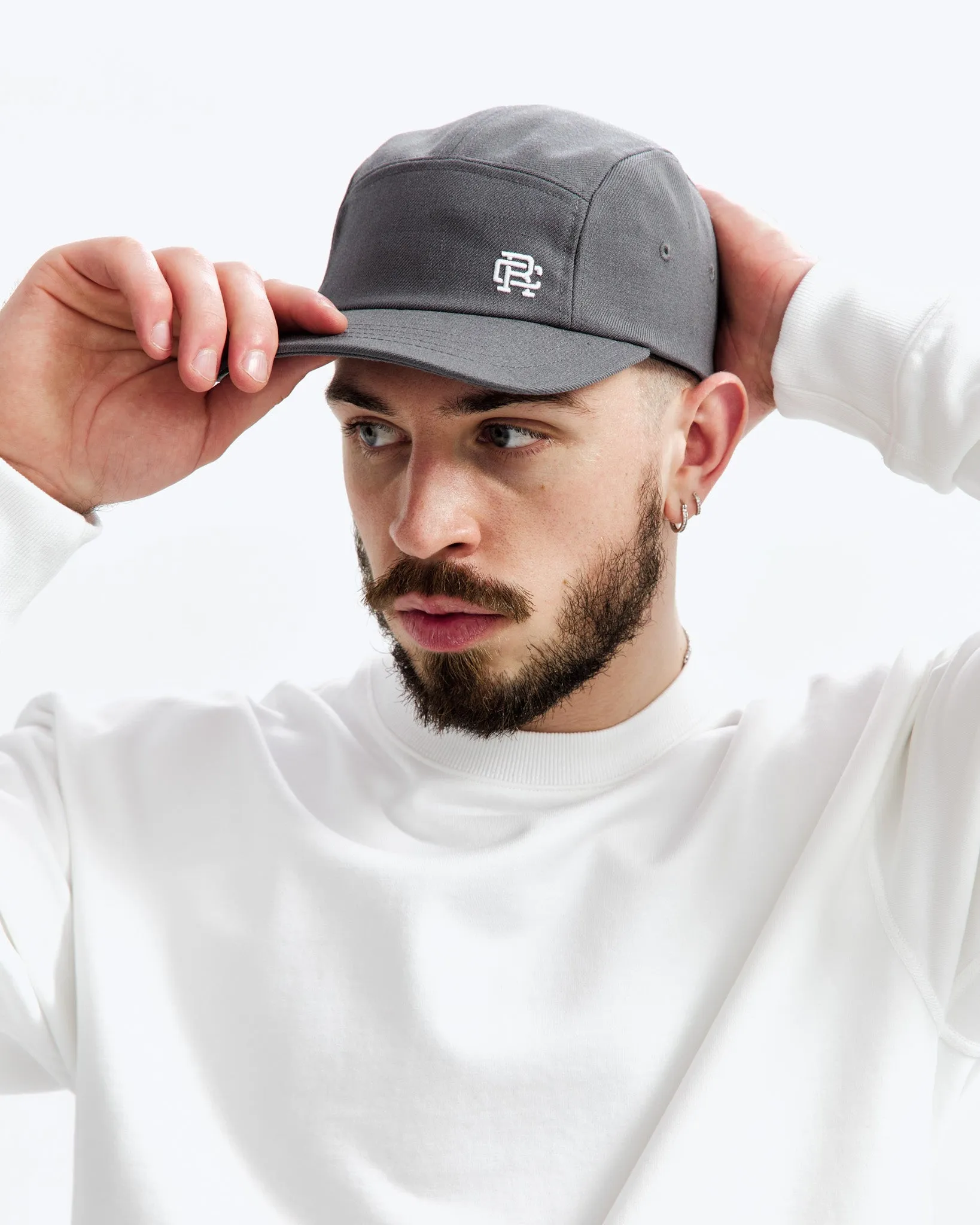 Monogram 5-Panel Cap sold by Reigning Champ product image thumbnail 2
