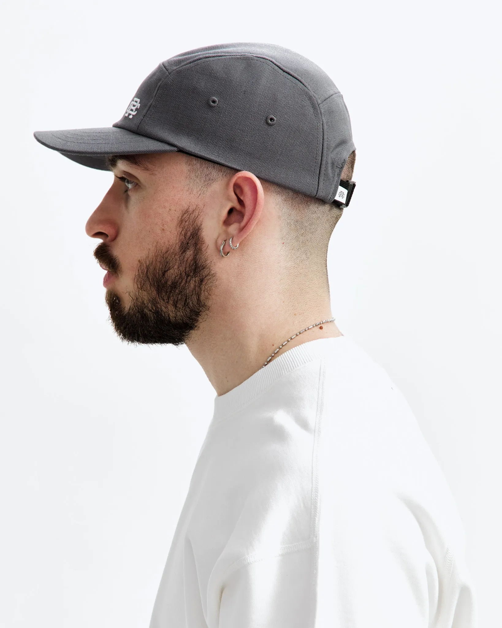 Monogram 5-Panel Cap sold by Reigning Champ product image thumbnail 3