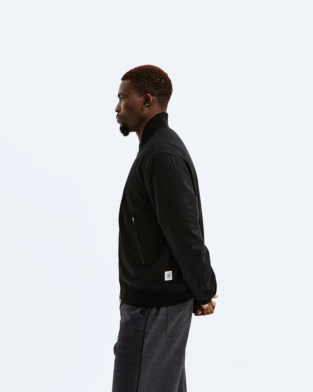 Wool Flannel JV Jacket sold by Reigning Champ product image thumbnail 3