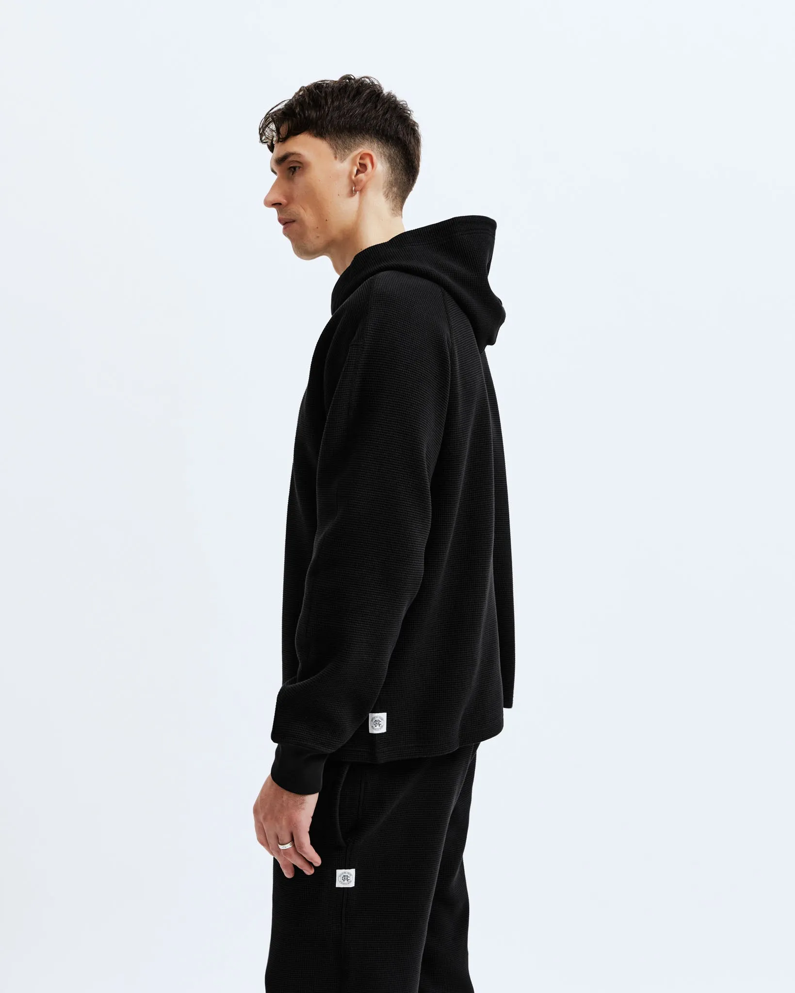 Flatback Thermal Hoodie - Vault sold by Reigning Champ product image thumbnail 3