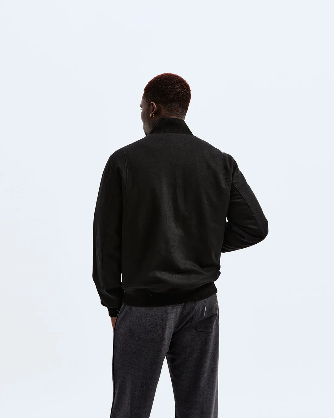 Wool Flannel JV Jacket sold by Reigning Champ product image thumbnail 4