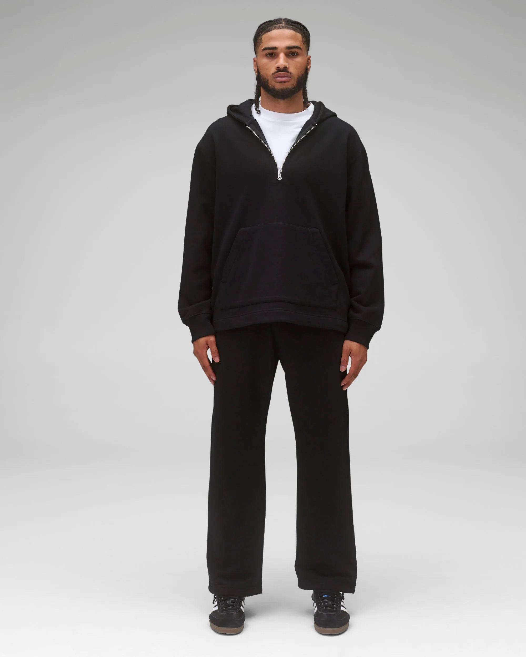 Midweight Terry Half Zip Hoodie sold by Reigning Champ product image thumbnail 3