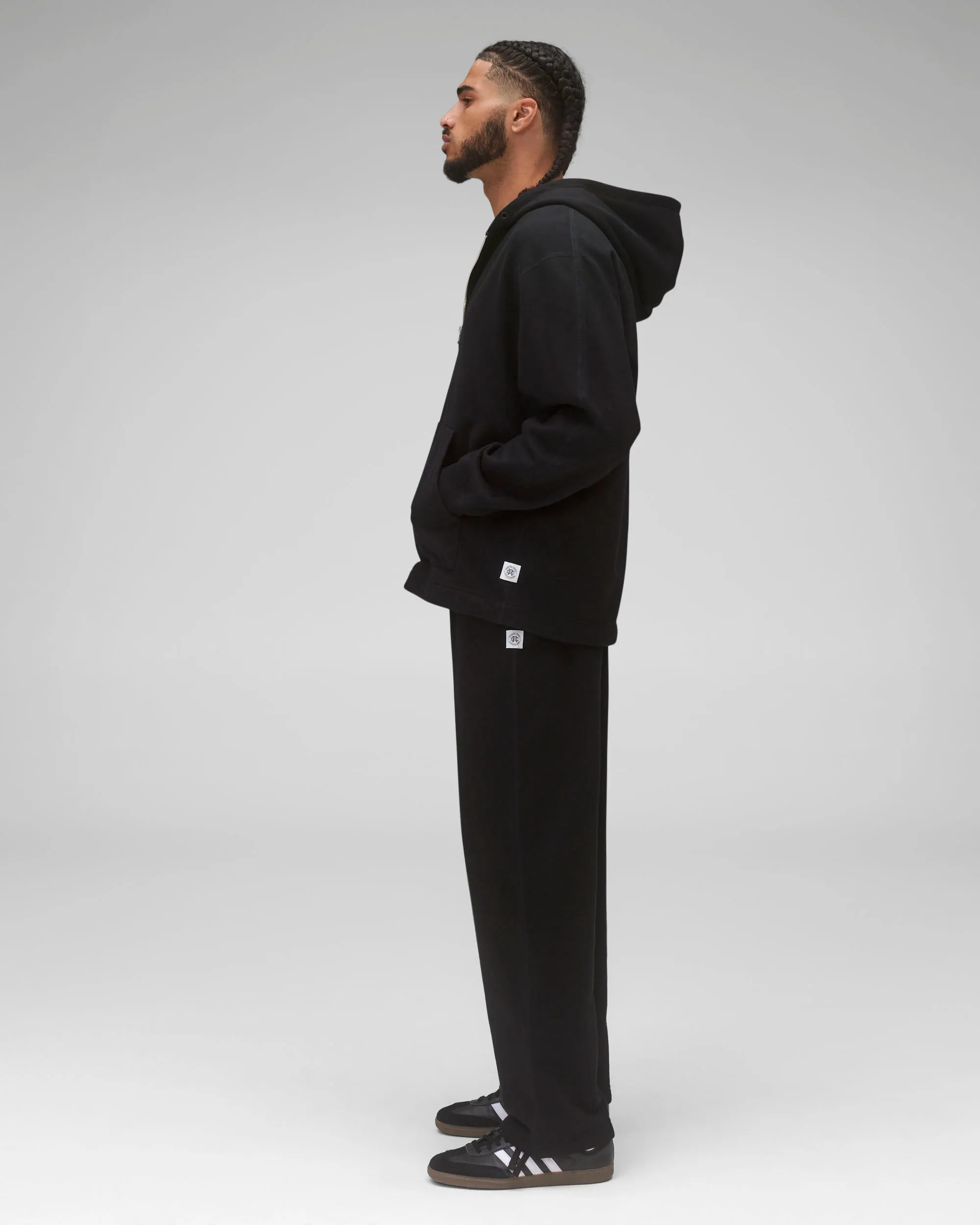 Midweight Terry Half Zip Hoodie sold by Reigning Champ product image thumbnail 4