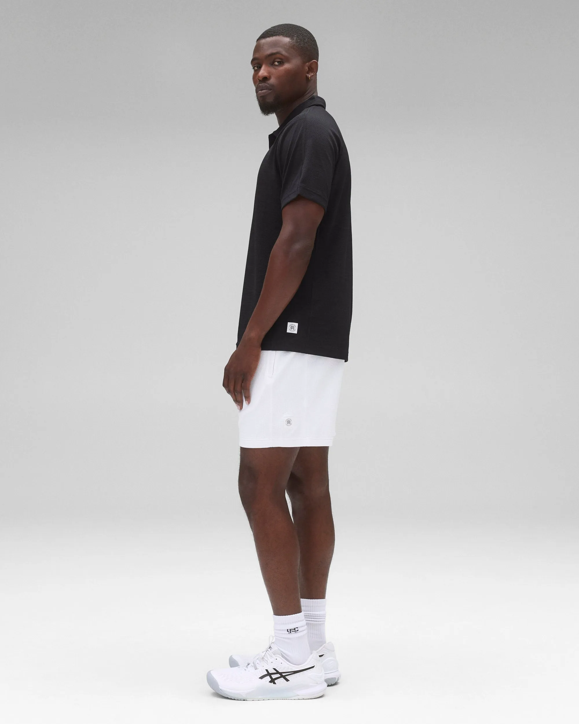 Solotex Mesh Tiebreak Polo sold by Reigning Champ product image thumbnail 4