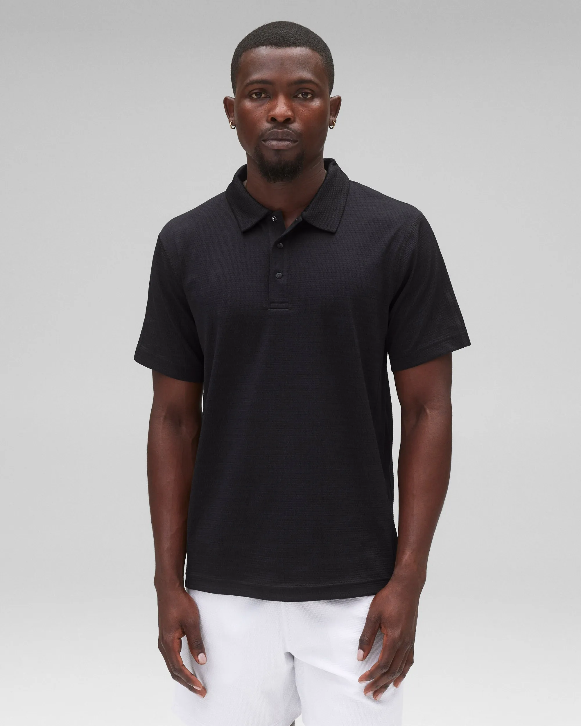 Solotex Mesh Tiebreak Polo sold by Reigning Champ product image thumbnail 2