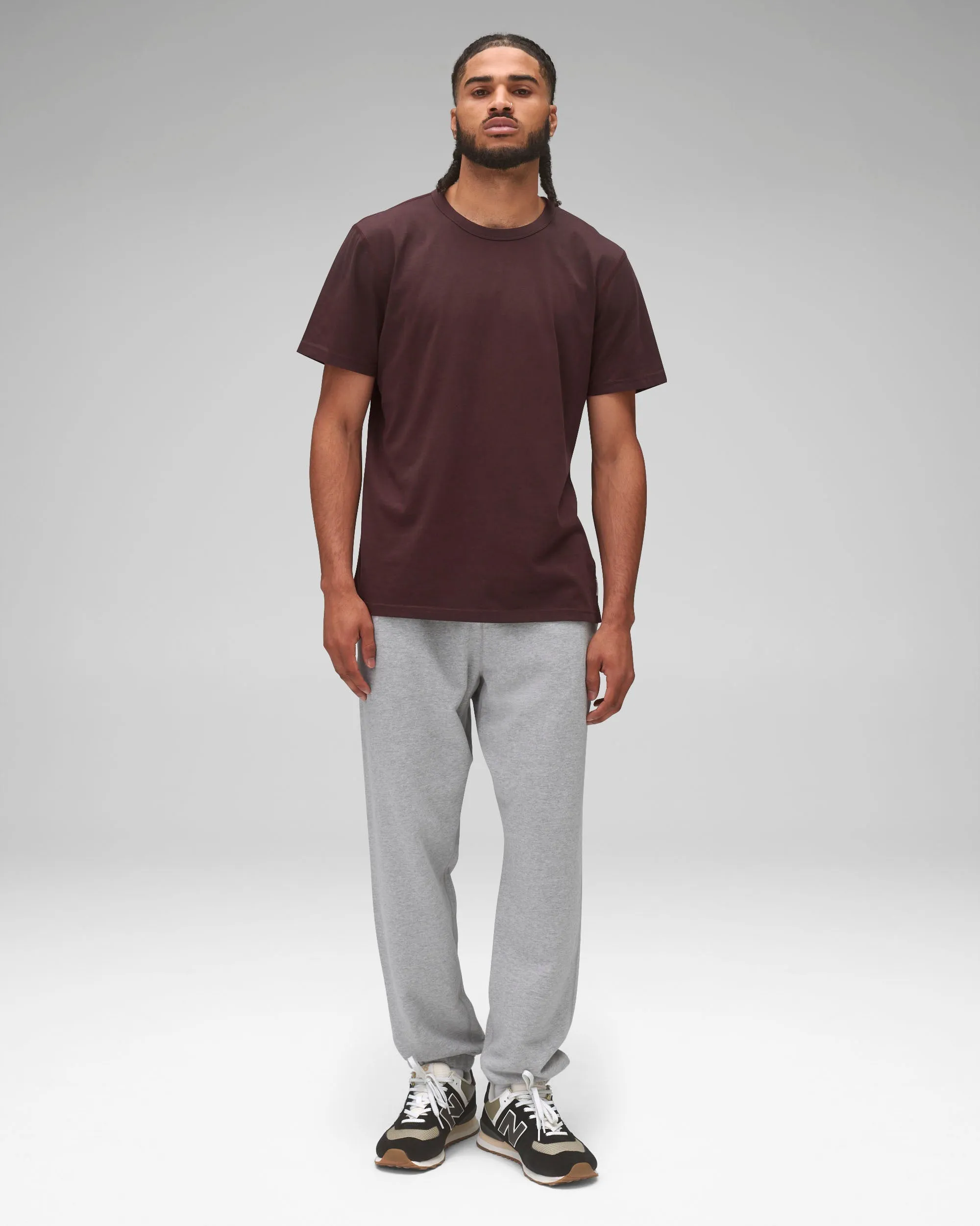 Lightweight Jersey T-Shirt sold by Reigning Champ product image thumbnail 3