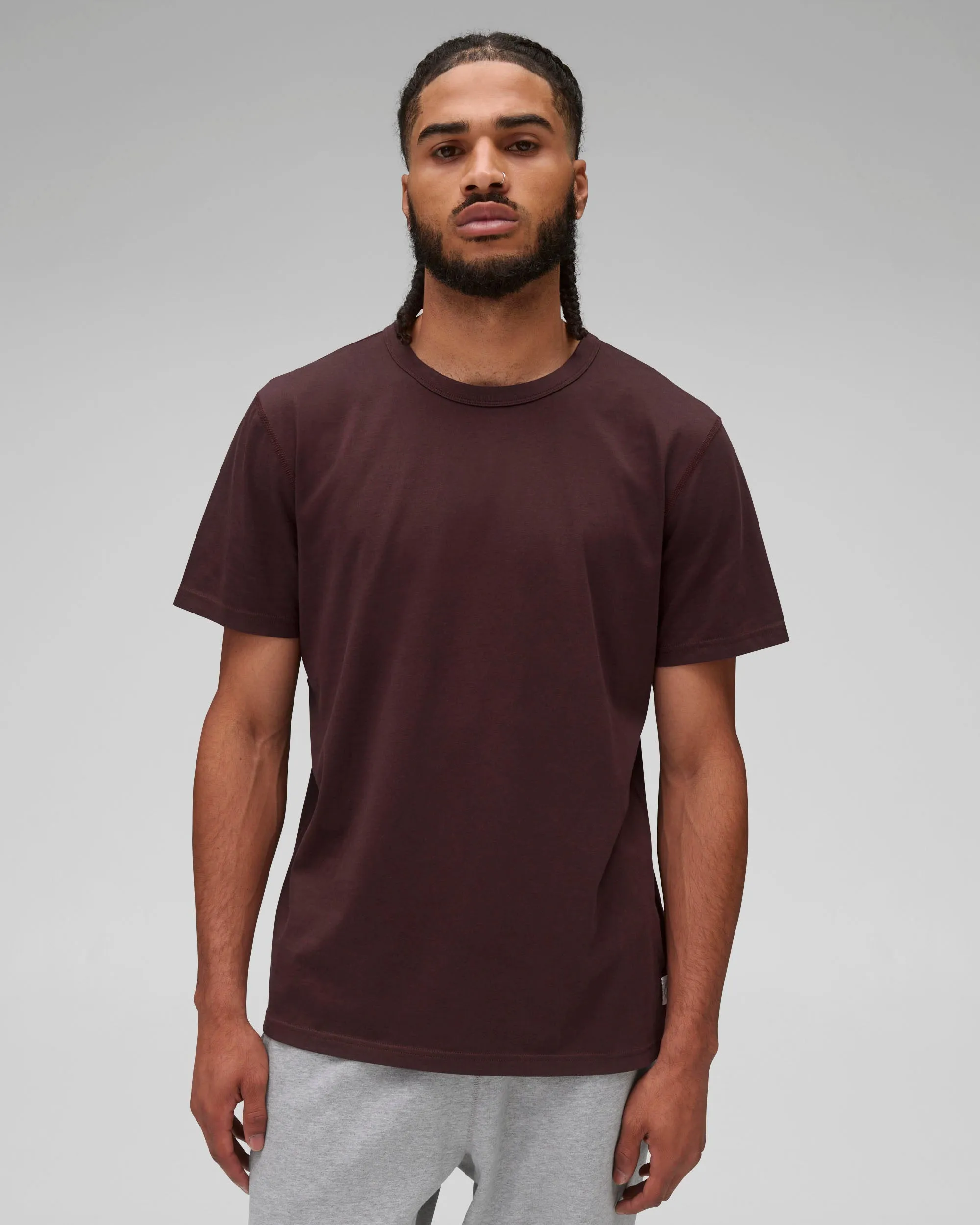 Lightweight Jersey T-Shirt sold by Reigning Champ product image thumbnail 2