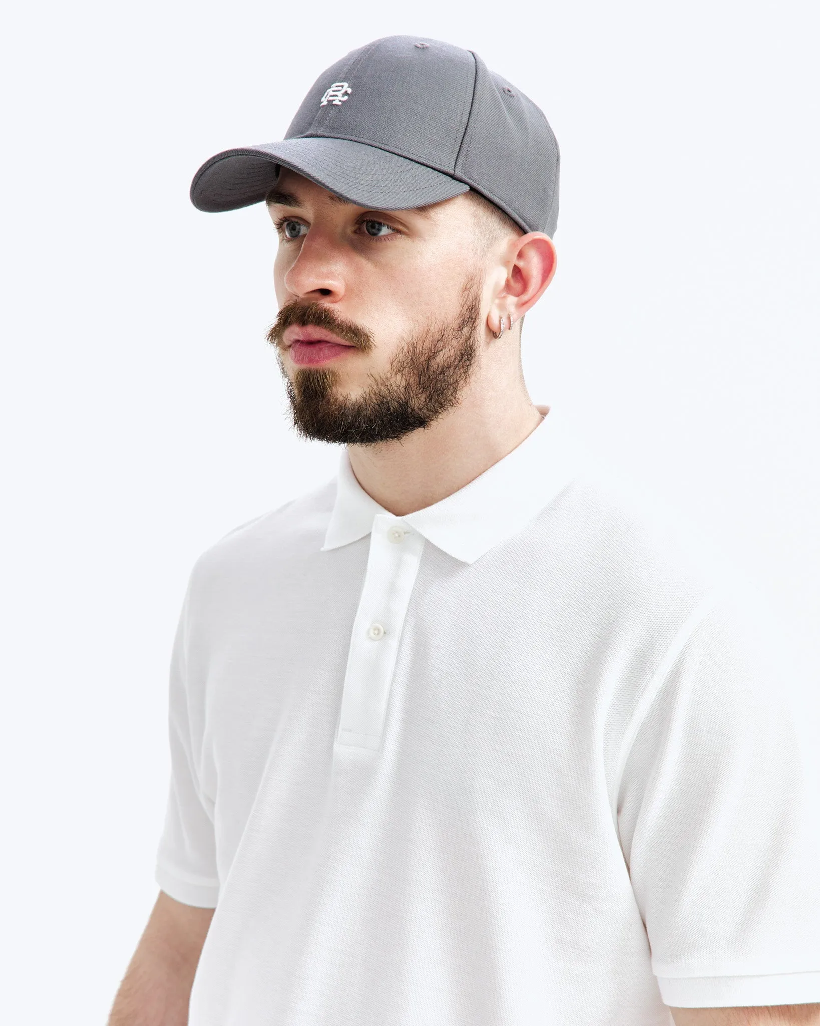 Monogram 6-Panel Cap sold by Reigning Champ product image thumbnail 2