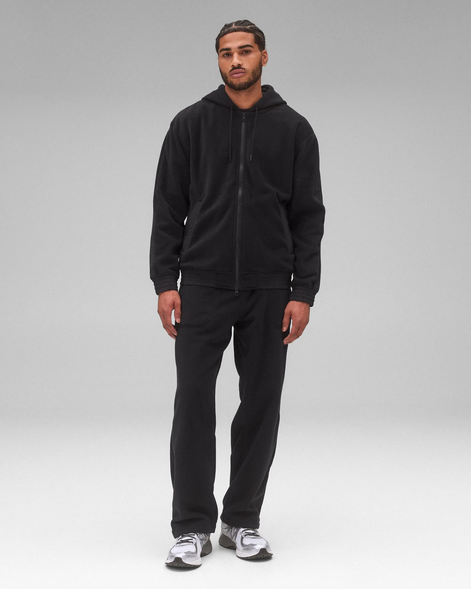 Polartec 200 Rematch Zip Hoodie sold by Reigning Champ product image thumbnail 3