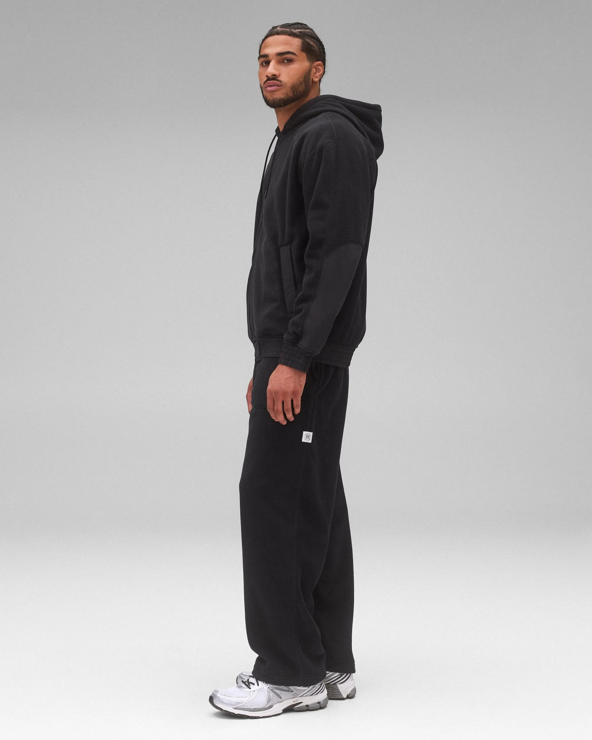 Polartec 200 Rematch Zip Hoodie sold by Reigning Champ product image thumbnail 4