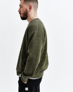 Flatback Thermal Cardigan sold by Reigning Champ