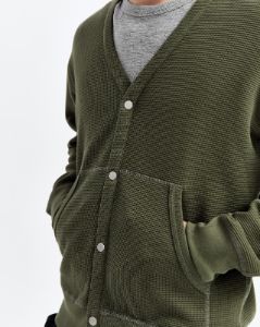 Flatback Thermal Cardigan sold by Reigning Champ