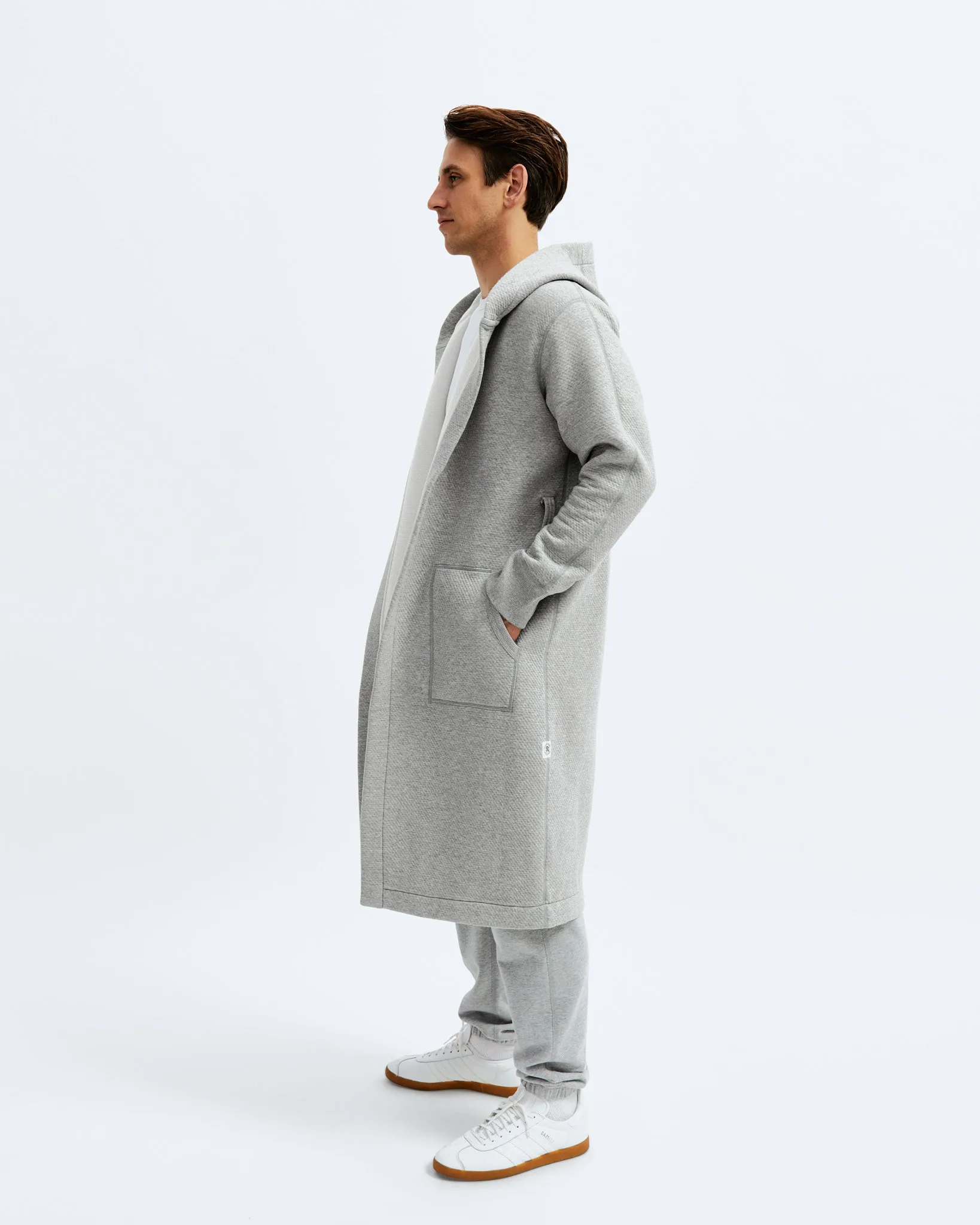 Cabin Fleece Hooded Robe sold by Reigning Champ product image thumbnail 3