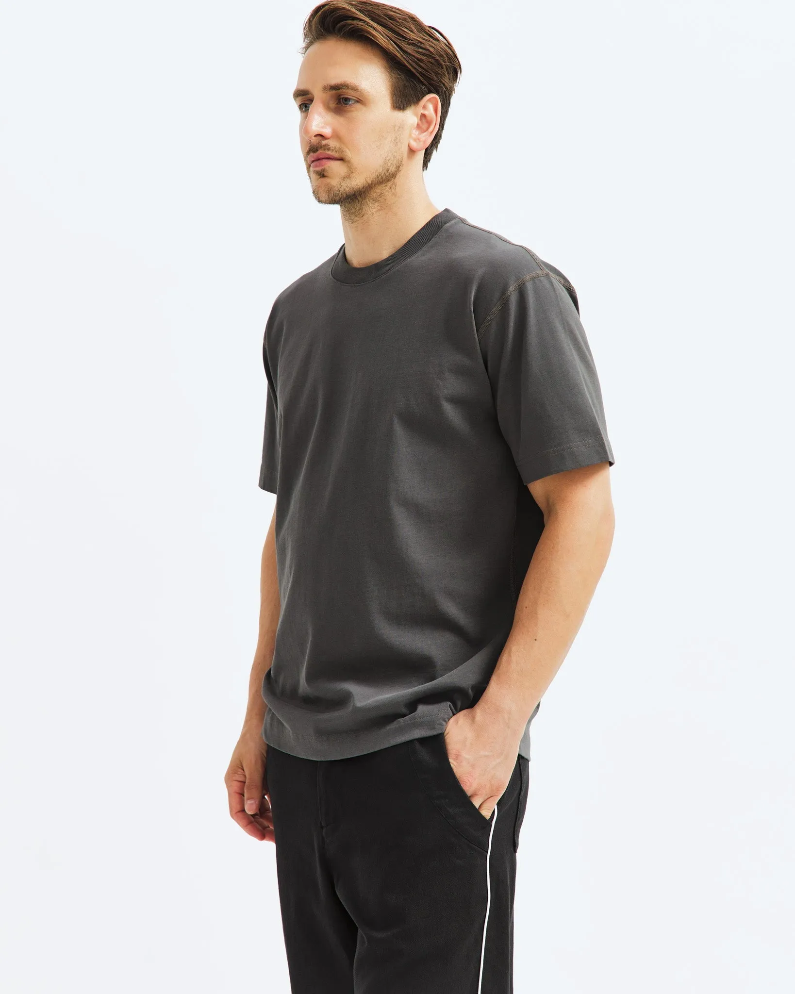 Midweight Jersey Classic T-Shirt sold by Reigning Champ product image thumbnail 2