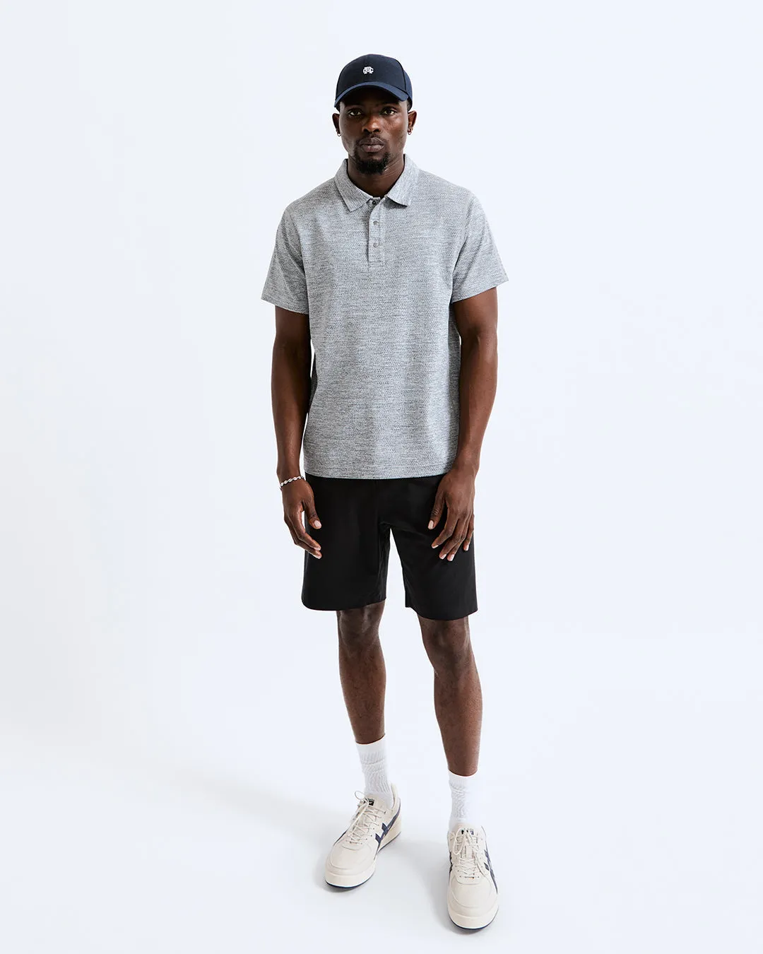 Solotex Mesh Tiebreak Polo sold by Reigning Champ product image thumbnail 5