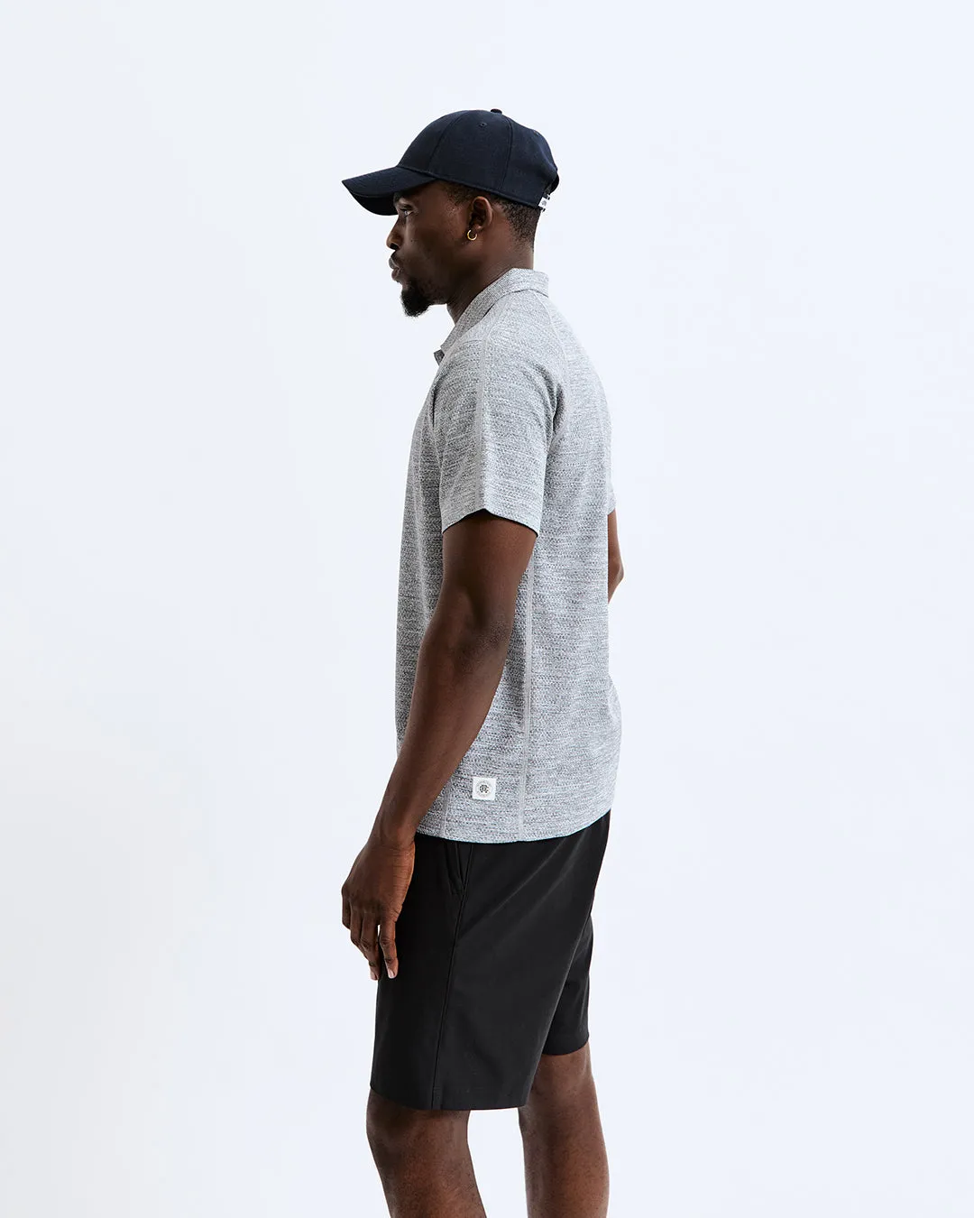 Solotex Mesh Tiebreak Polo sold by Reigning Champ product image thumbnail 3