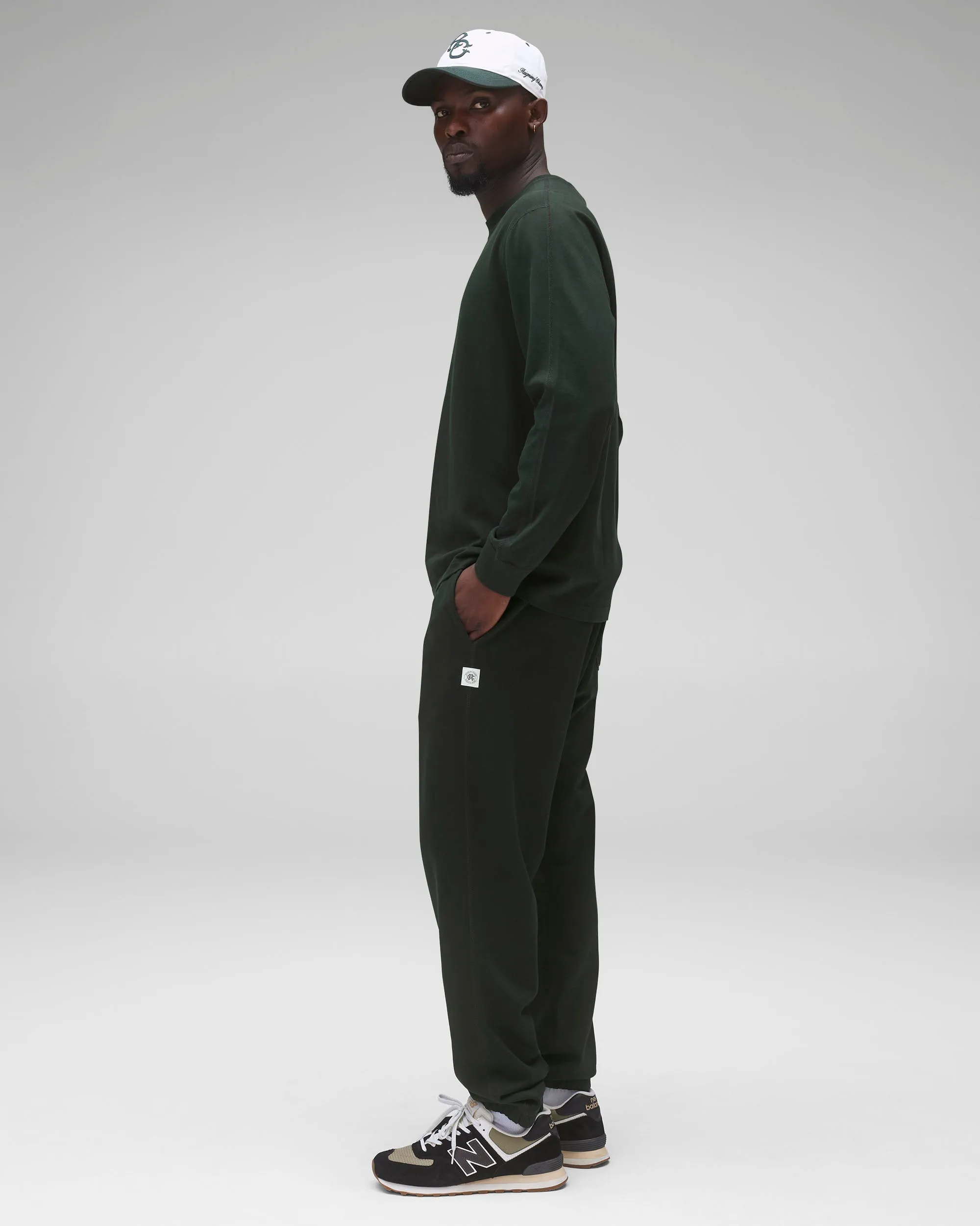 Midweight Jersey Standard Long Sleeve sold by Reigning Champ product image thumbnail 4