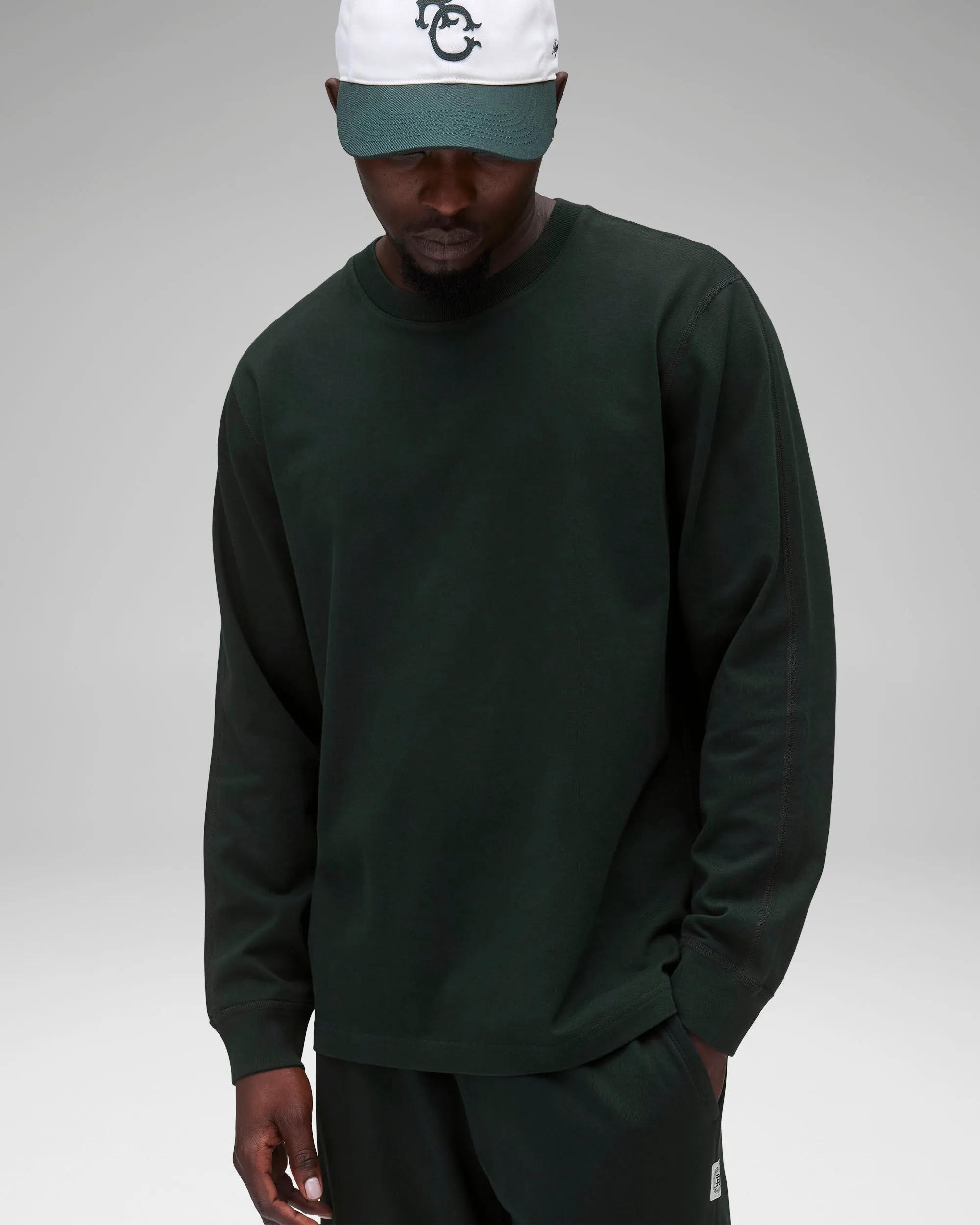 Midweight Jersey Standard Long Sleeve sold by Reigning Champ product image thumbnail 2