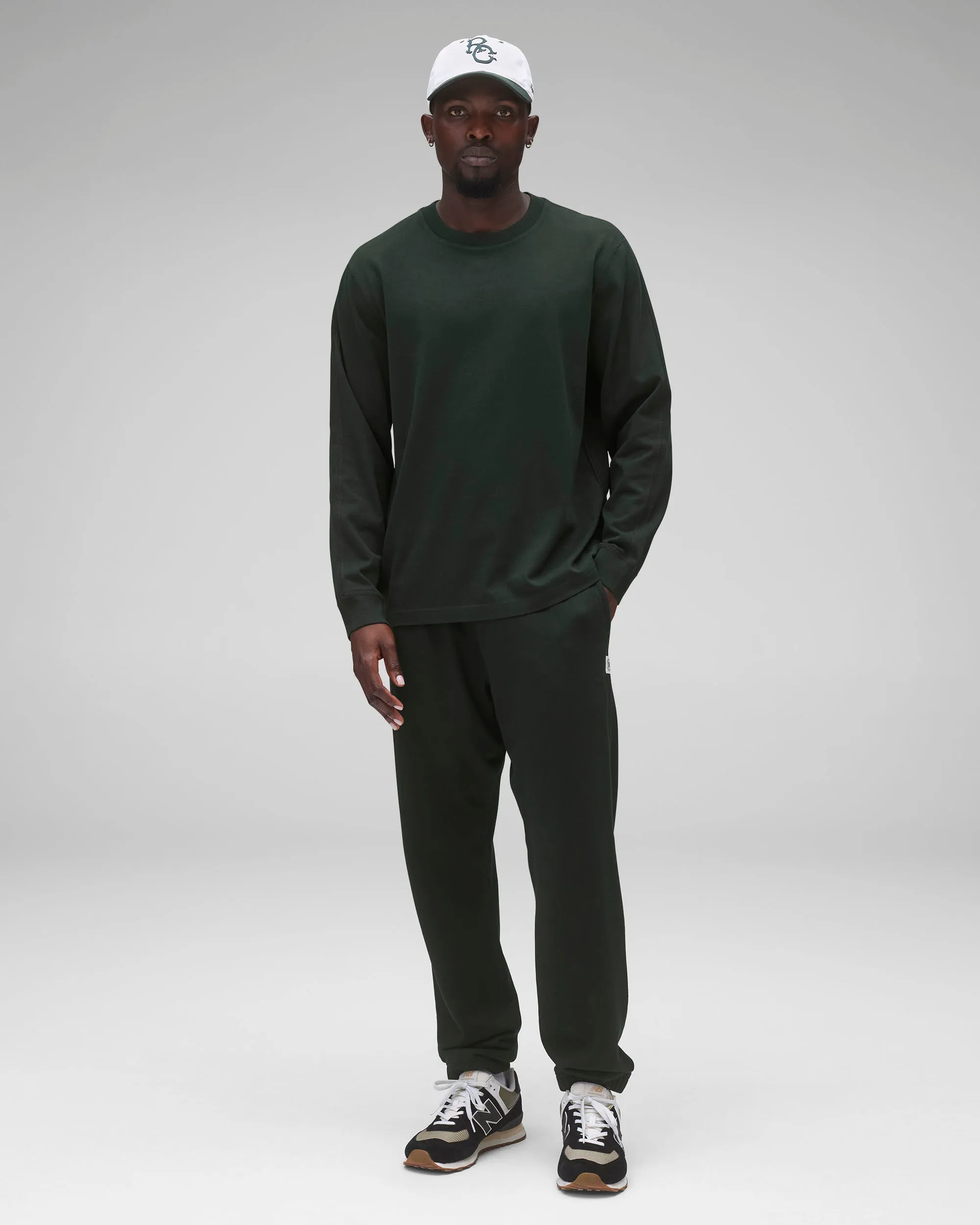 Midweight Jersey Standard Long Sleeve sold by Reigning Champ product image thumbnail 3